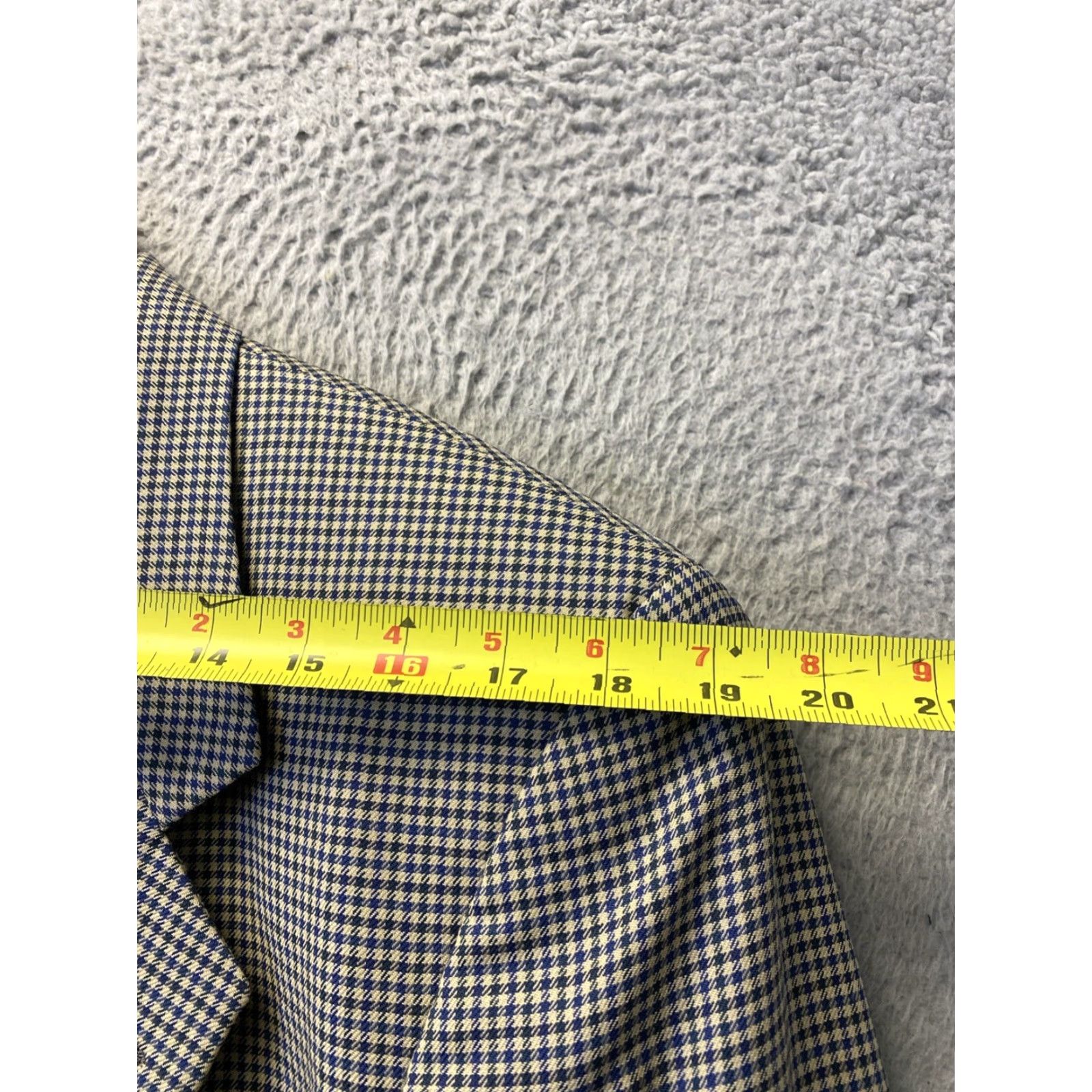 Oscar De La Renta VINTAGE Oscar de la Renta Tuxedo Blazer Jacket 42S Gray Wool Shawl Two-Button Single-Breasted Wedding Mens Size 42S - 4 Thumbnail