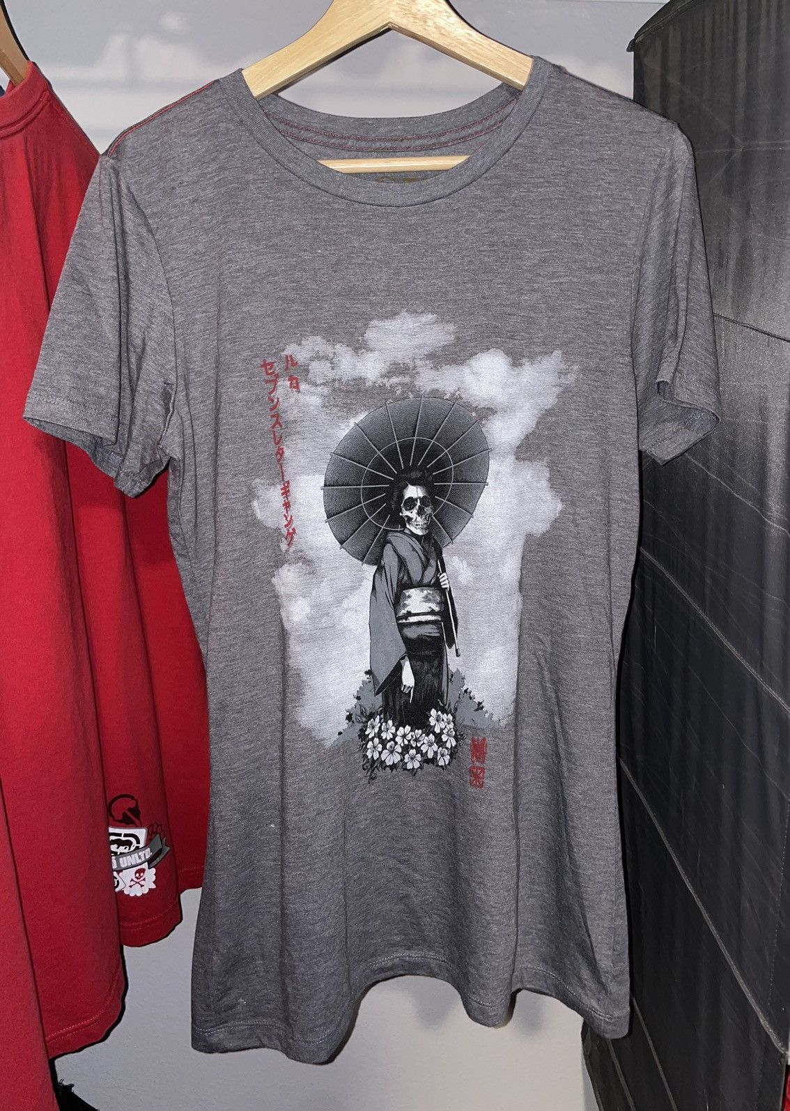 RVCA × The Seventh Letter RVCA The Seventh Letter Geisha Skull Size XL Skate Graffiti Size US XL / EU 56 / 4 - 6 Thumbnail