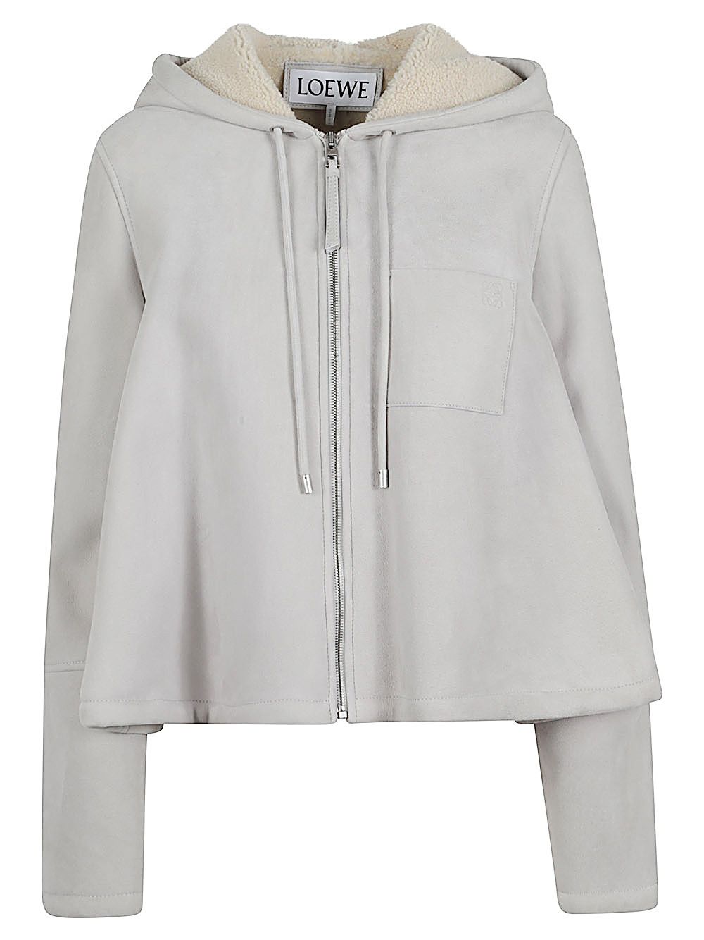Loewe LEATHER HOODED JACKET Size XS / US 0-2 / IT 36-38 - 1 Thumbnail