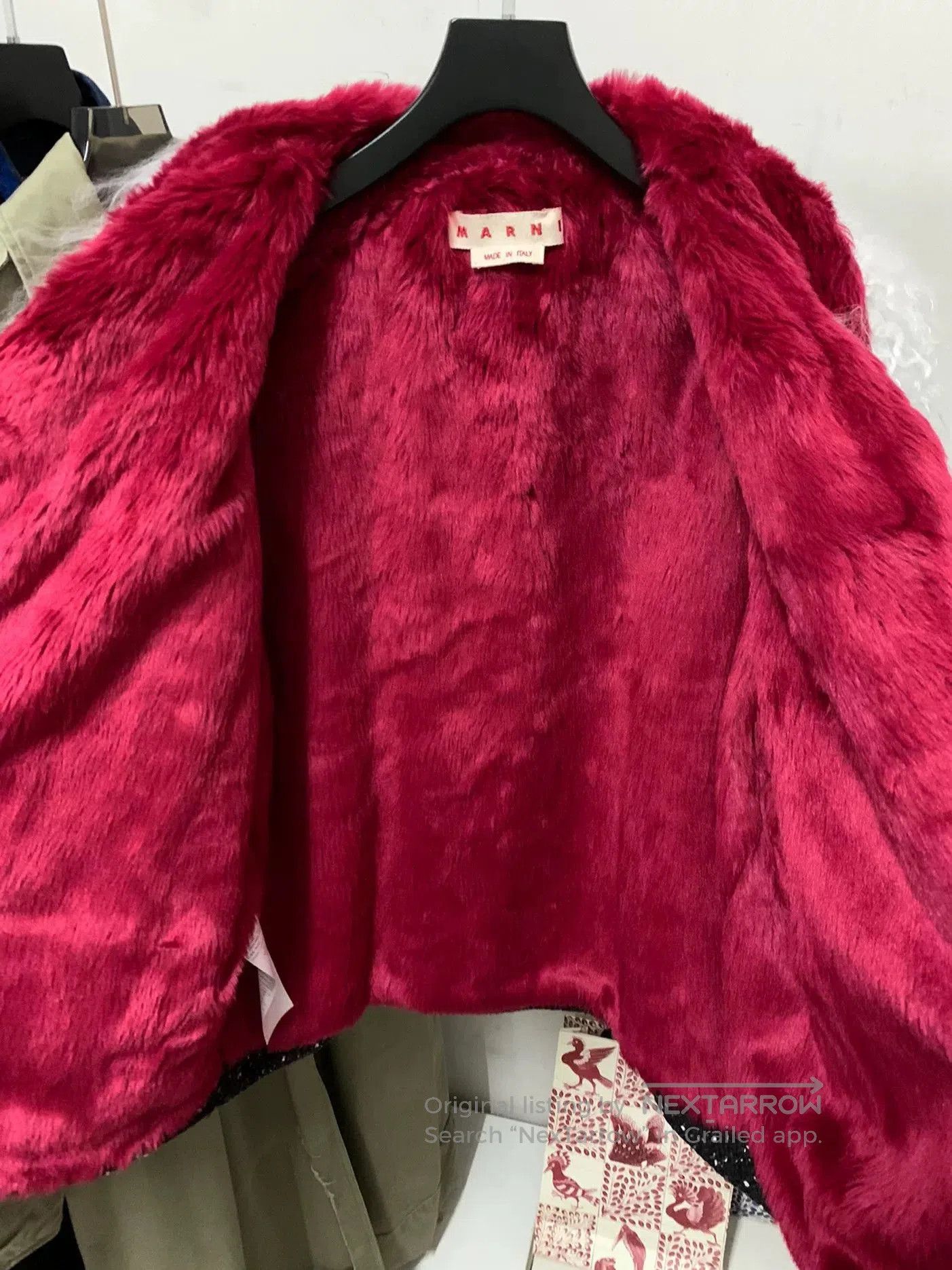 Marni Marni AW21 Pink Wool Coat. Size S / US 4 / IT 40 - 2 Thumbnail