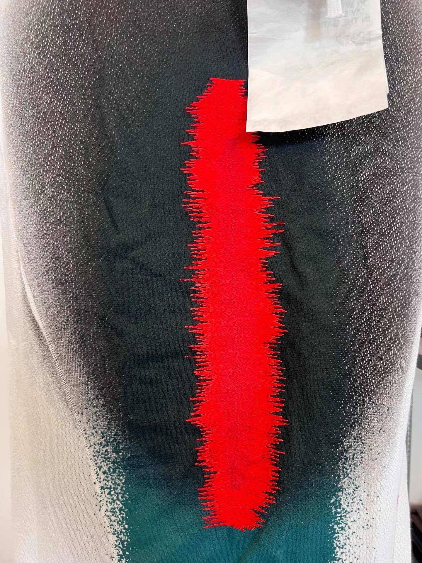 11 By Boris Bidjan Saberi 11by BBS Faded Embroidered T-Shirt K35 Size US XS / EU 42 / 0 - 4 Thumbnail