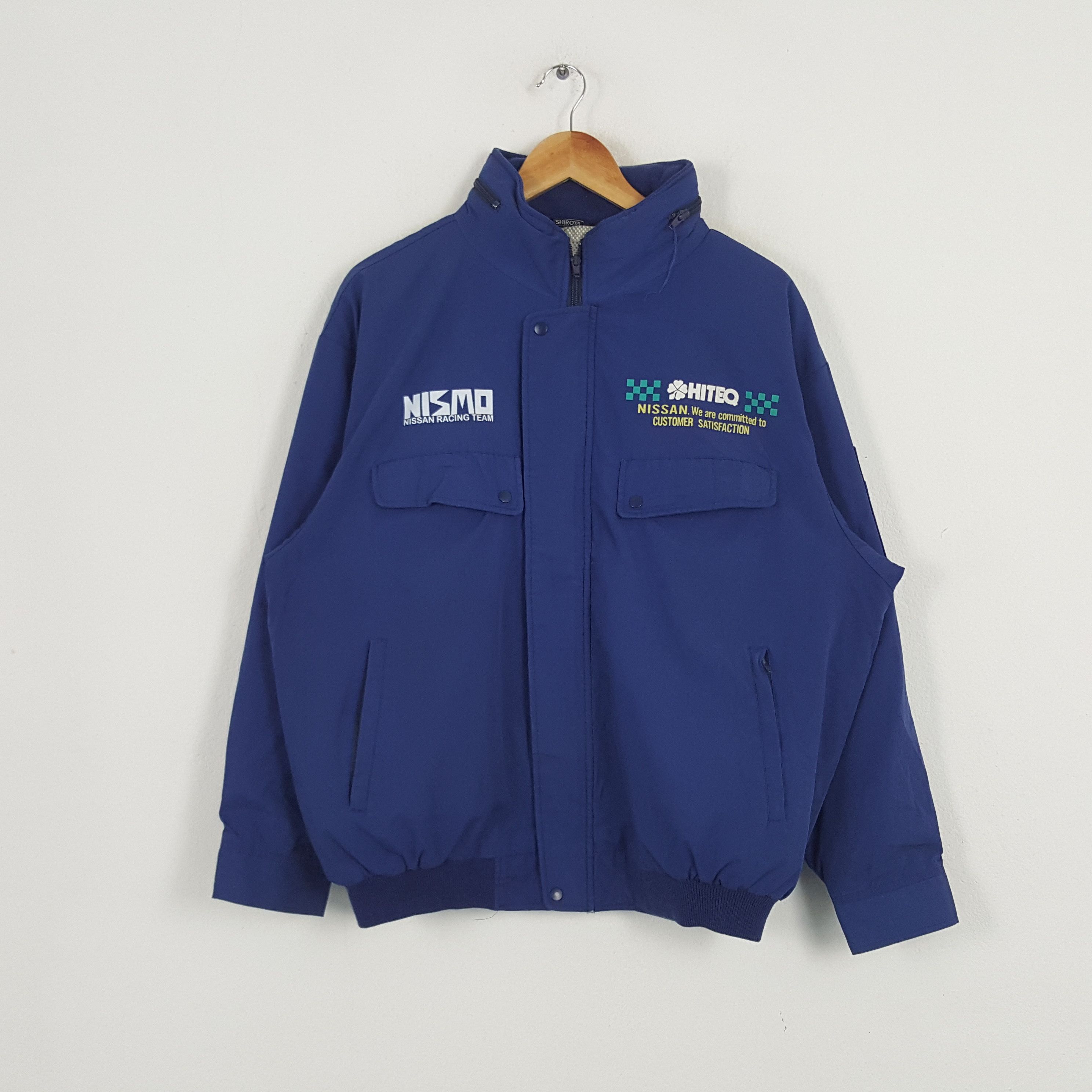 Japanese Brand × Vintage Vintage Nismo Nissan Japanese Racing Team Custom Art Jacket Size US XL / EU 56 / 4 - 3 Thumbnail