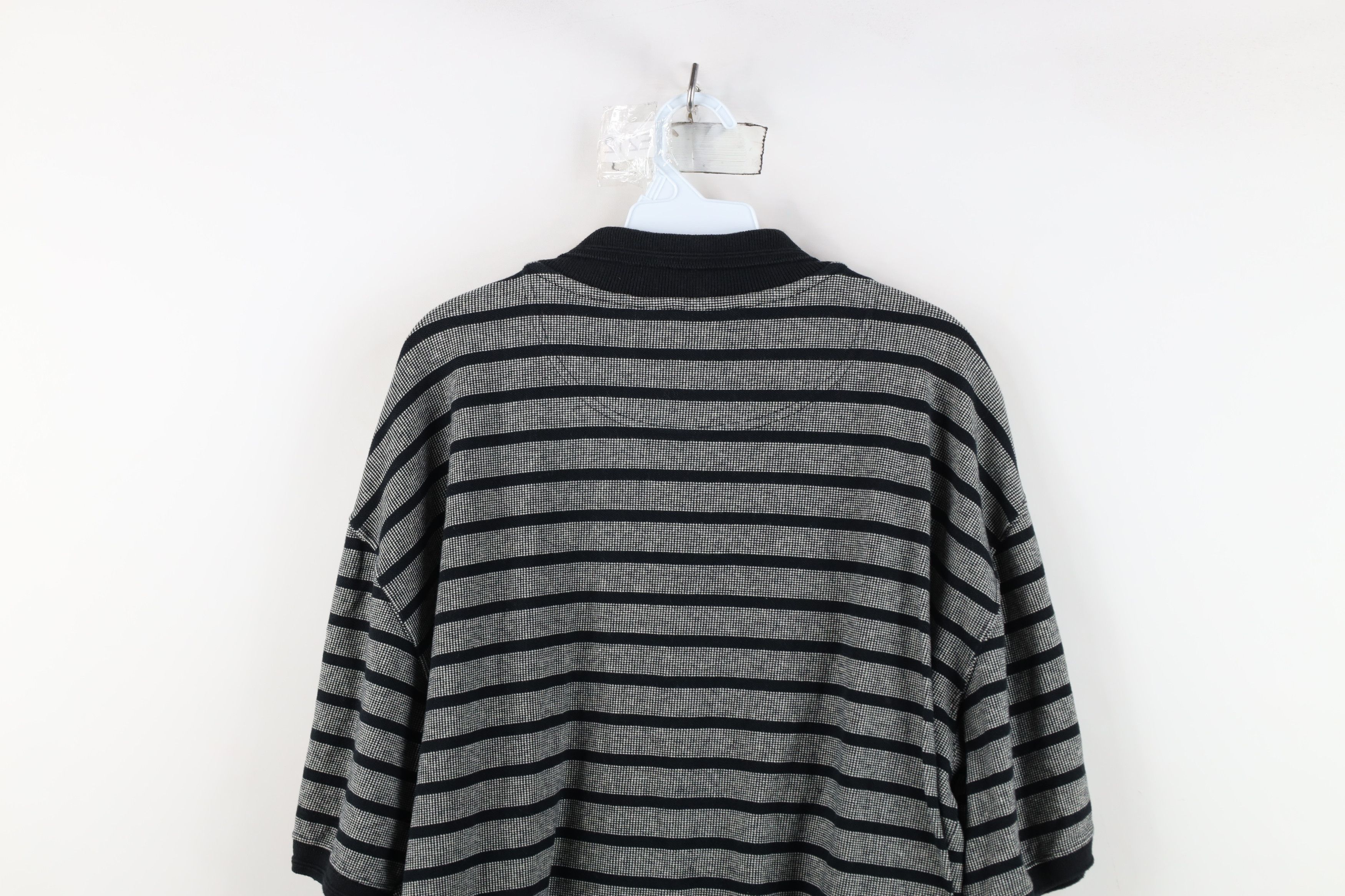 Vintage Vintage 90s Striped Pittsburgh Steelers Football Polo Shirt Size US XL / EU 56 / 4 - 12 Thumbnail