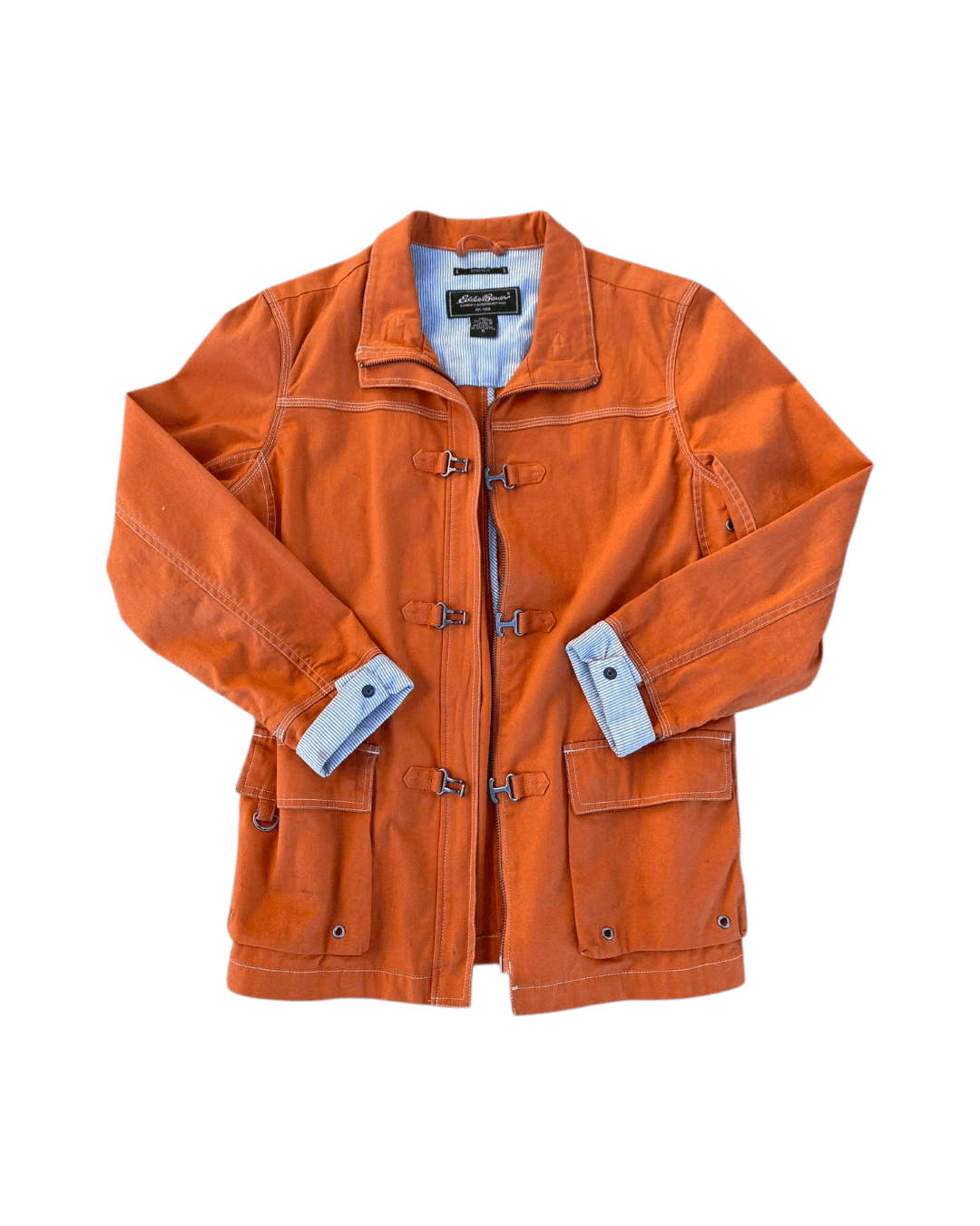 Eddie Bauer Vintage Eddie Bauer fireman Clasp Jacket Size US M / EU 48-50 / 2 - 2 Thumbnail