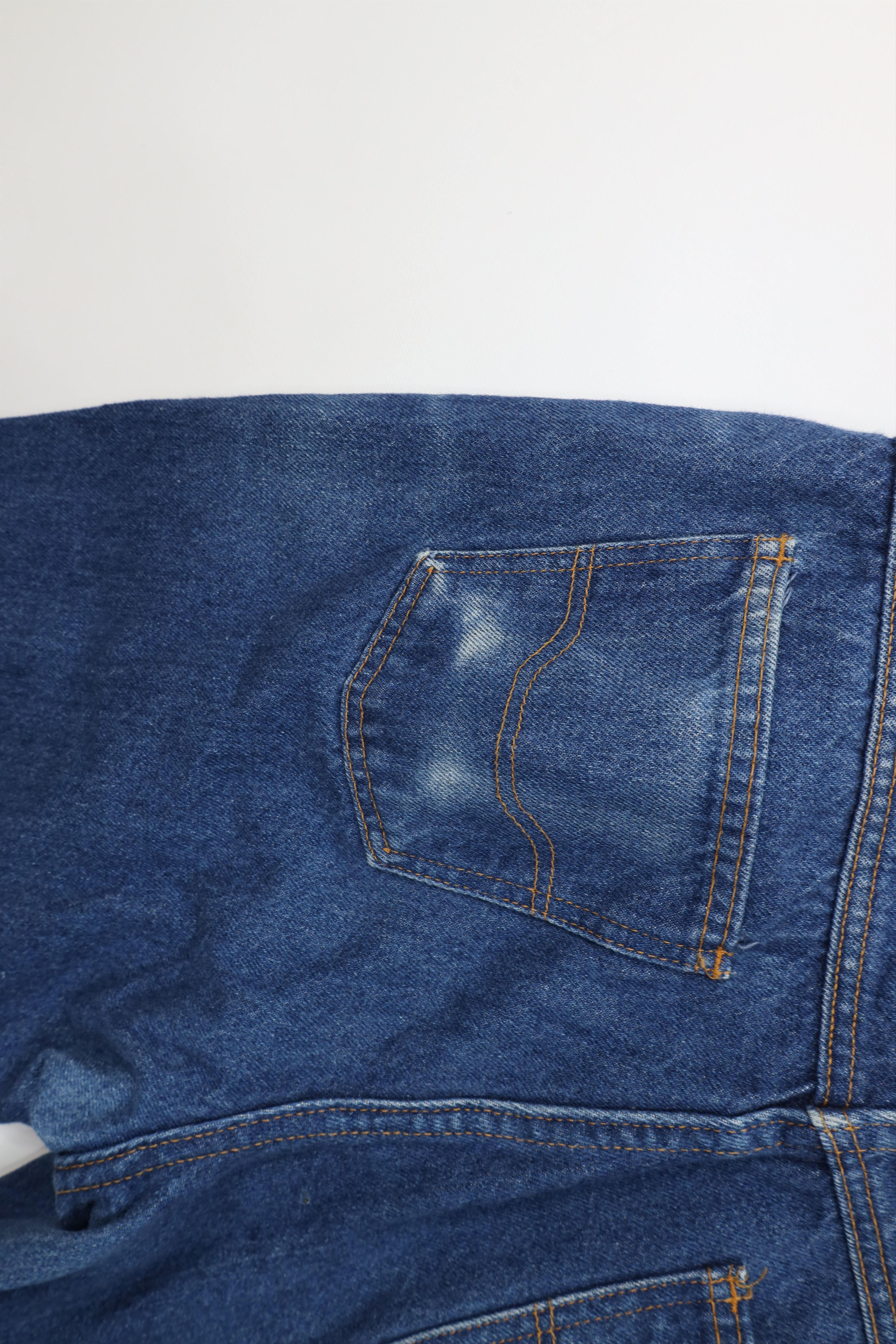 Dickies Vintage 90s Dickies Spell Out Straight Leg Denim Jeans Size US 32 / EU 48 - 13 Thumbnail