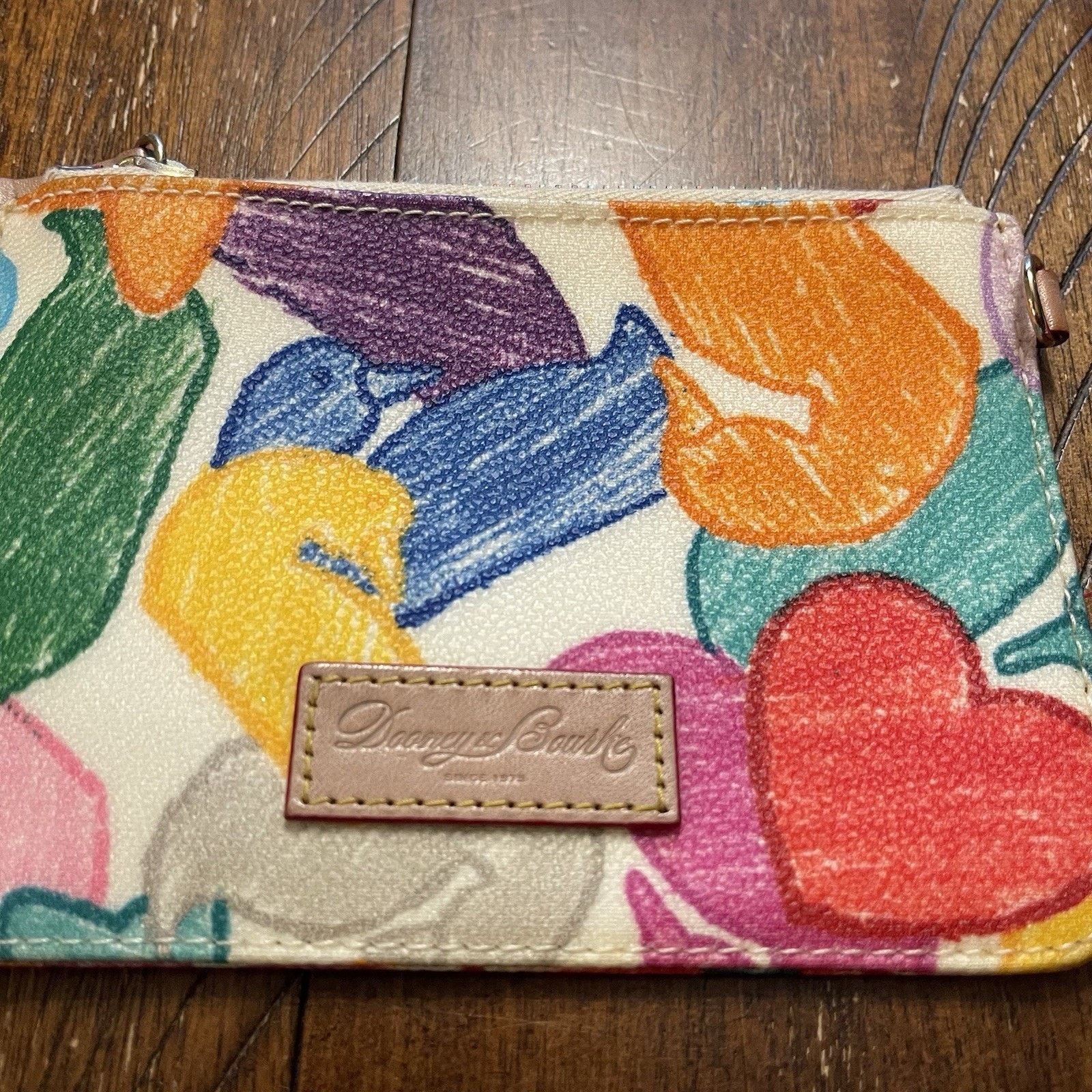 Dooney & Bourke DOONEY & BOURKE Multi-Color Wonder Duck Wristlet EUC Size ONE SIZE - 2 Thumbnail