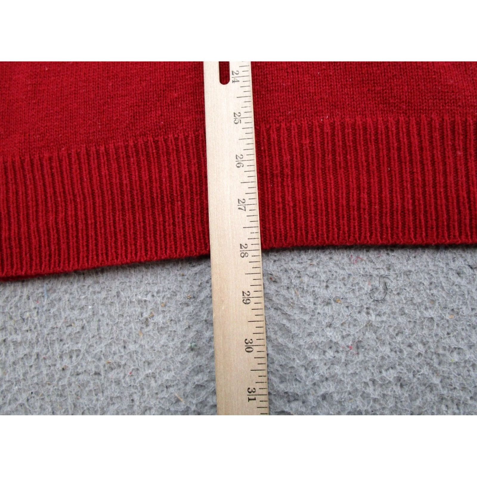 Vintage Varsity Sweater Mens XL Wisconsin Badgers Jonathan Taylor Red Raggs #38 Varsity All American Pullover Decade 0s 80s 90s-based Size US XL / EU 56 / 4 - 6 Thumbnail