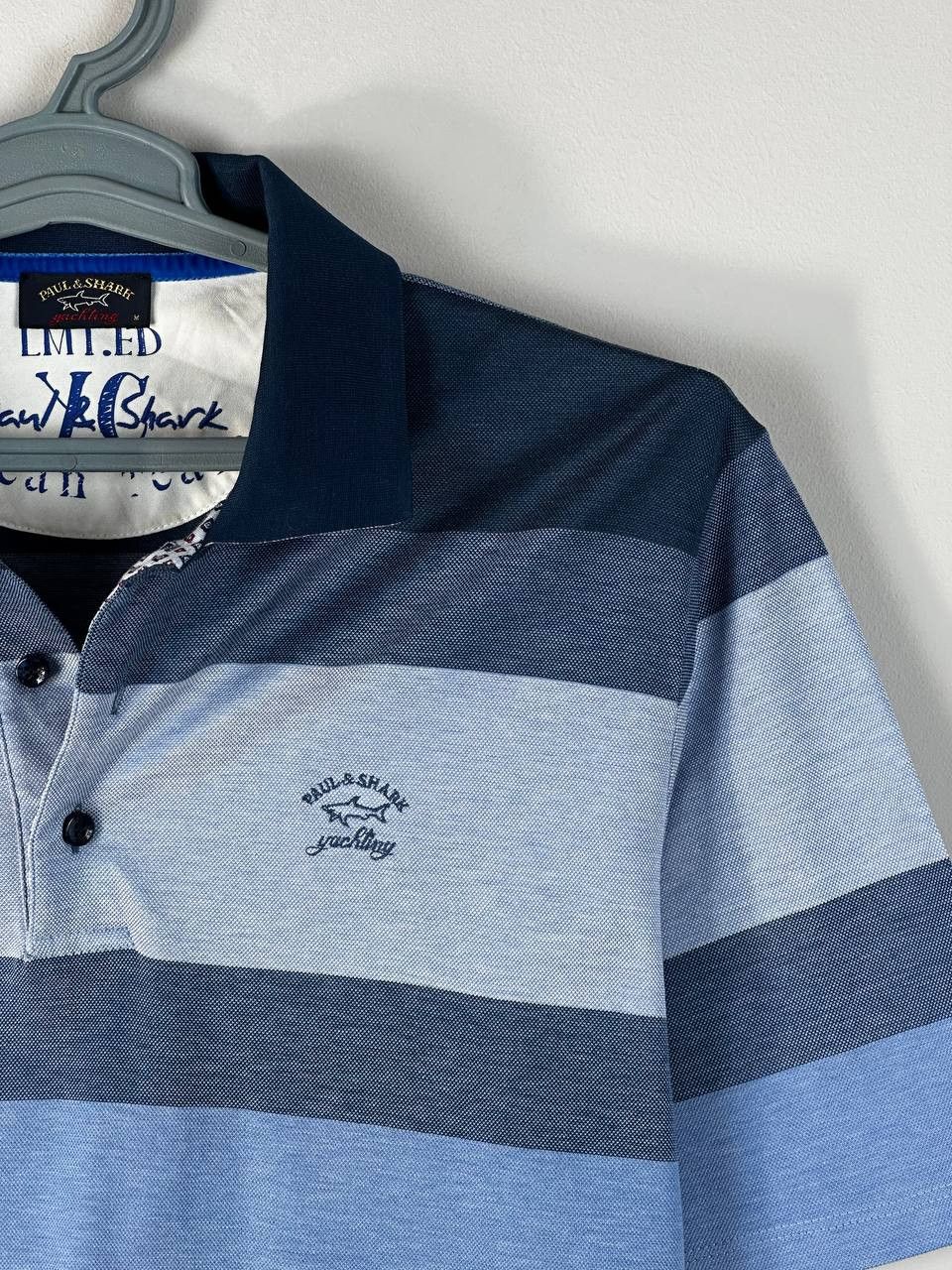 Paul & Shark Paul & Shark Yachting Luxury Striped Polo T Shirt Size US M / EU 48-50 / 2 - 4 Thumbnail