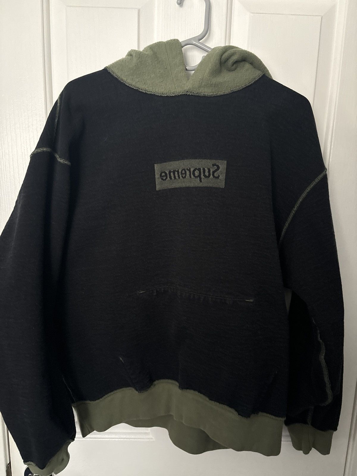Supreme Supreme Inside Out Box Logo Hooded Sweatshirt Size US M / EU 48-50 / 2 - 2 Thumbnail
