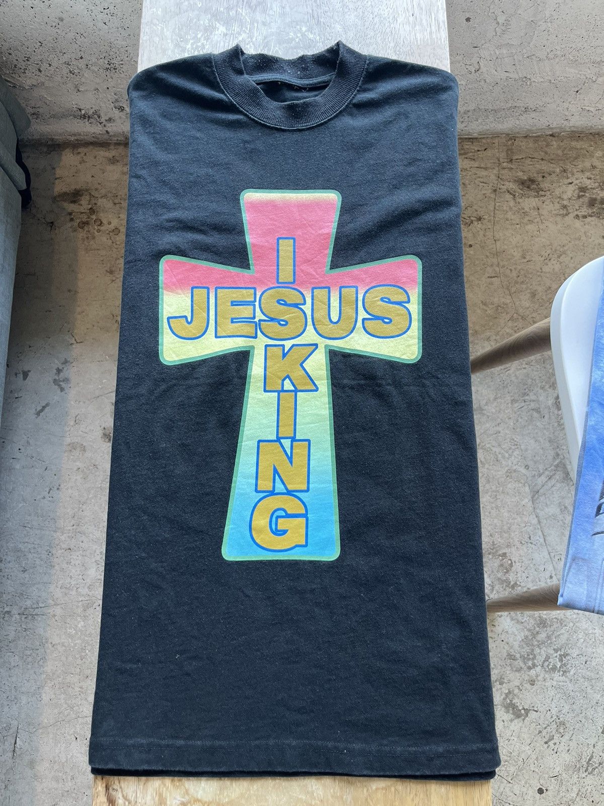 Designer × Kanye West Kanye West AWGE FOR JESUS IS KING collection Tshirt Size US XL / EU 56 / 4 - 4 Thumbnail