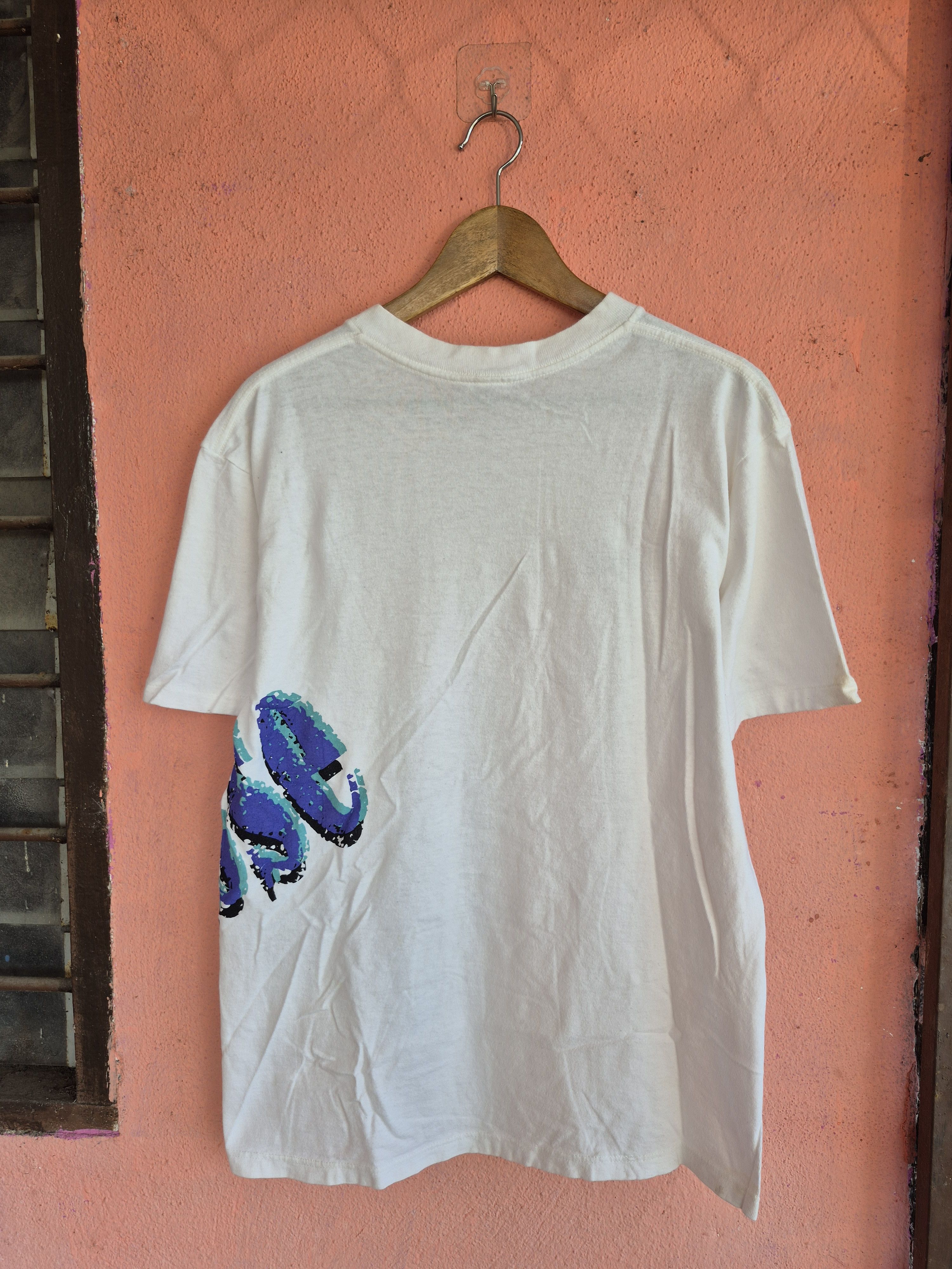 Ellesse 🔥 Vintage 90s Ellesse Side Print Big Logo Tee Size US M / EU 48-50 / 2 - 5 Thumbnail