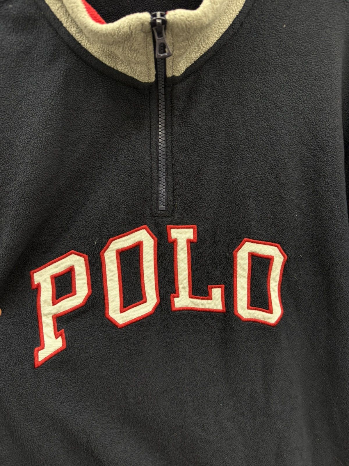 Polo Ralph Lauren Polo Ralph Lauren USA American Flag Badge Fleece Jacket Size US XL / EU 56 / 4 - 5 Thumbnail