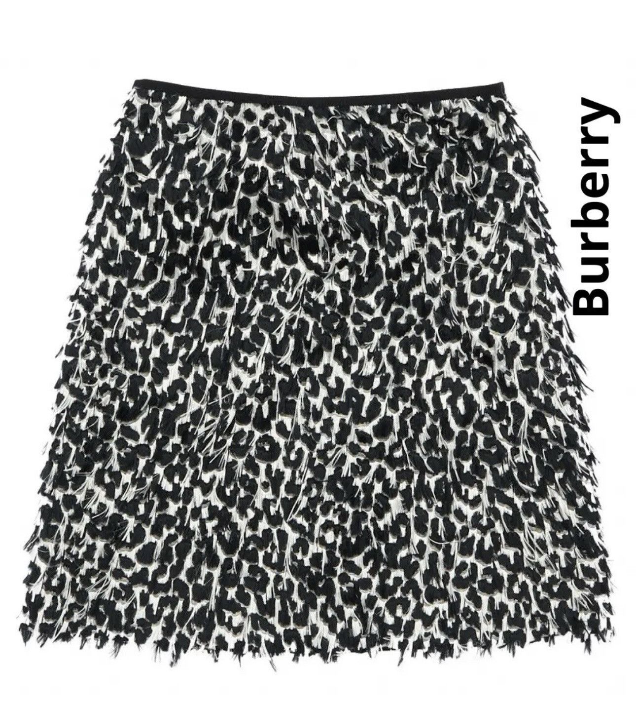 Burberry Prorsum Burberry Prorsum Black and White Leopard Skirt.EU(IT)44/US 8 Size 30" / US 8 / IT 44 - 1 Thumbnail