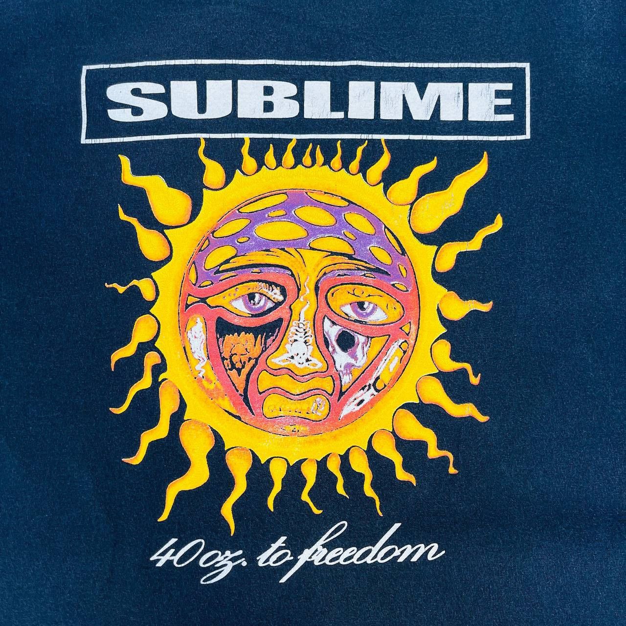 Band Tees × Sublime × Vintage SICK Vintage Sublime 40 Oz To Freedom 1992 T shirt Size US M / EU 48-50 / 2 - 4 Thumbnail