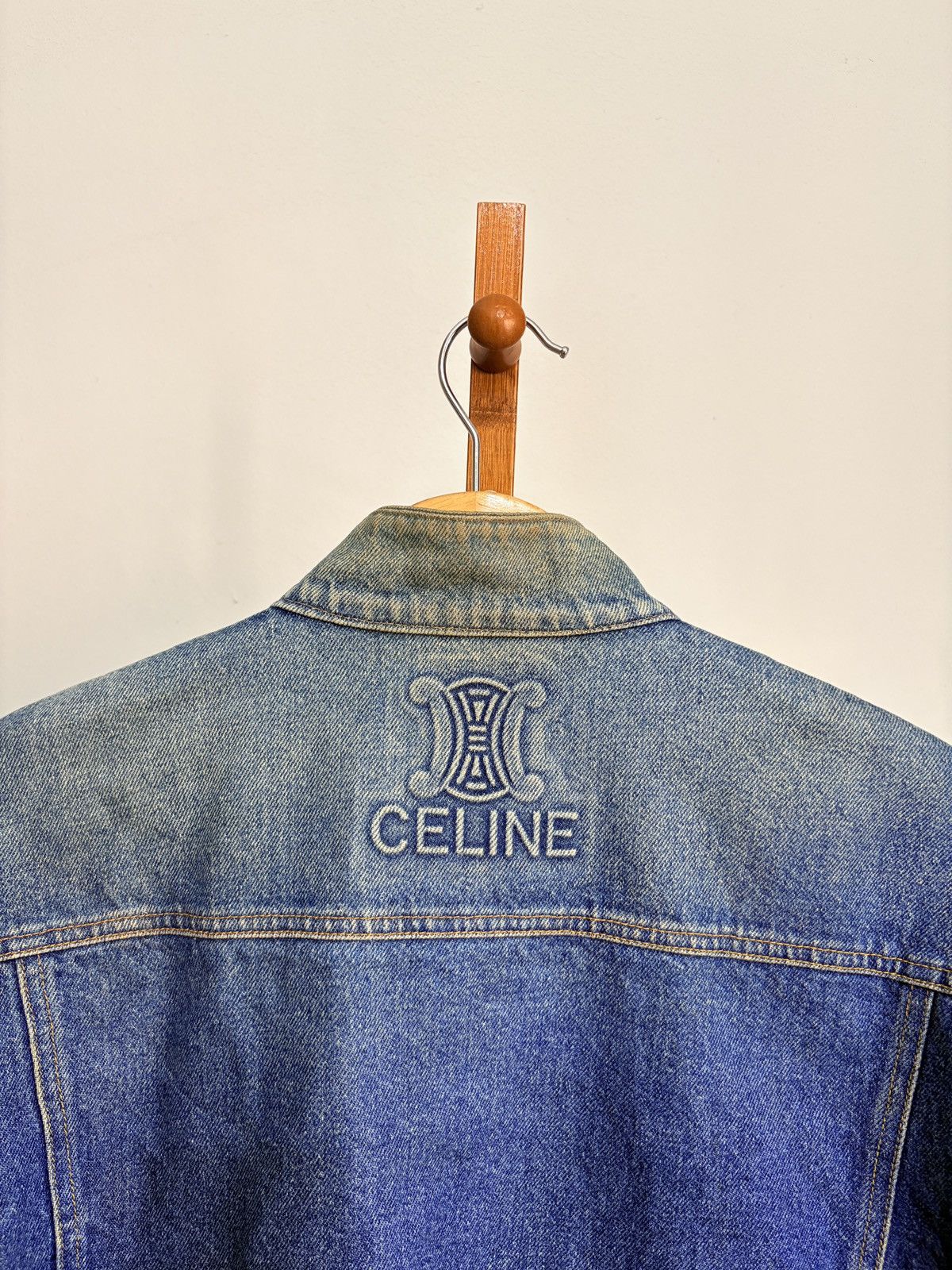 Celine Vintage Celine Denime Jacket Size US L / EU 52-54 / 3 - 7 Thumbnail