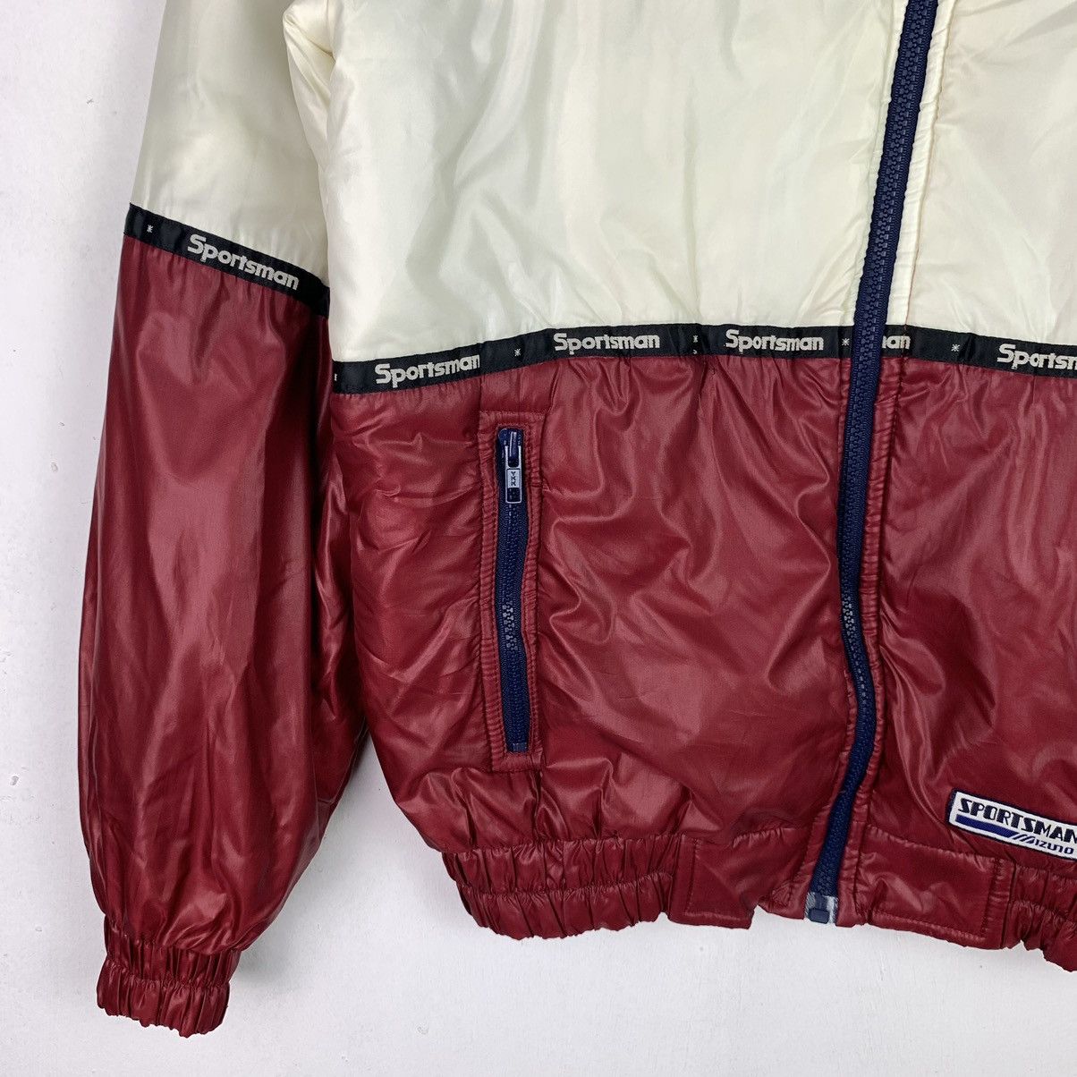 Mizuno × Vintage Vintage Sportsman Mizuno Full Zip jacket Size US L / EU 52-54 / 3 - 6 Thumbnail