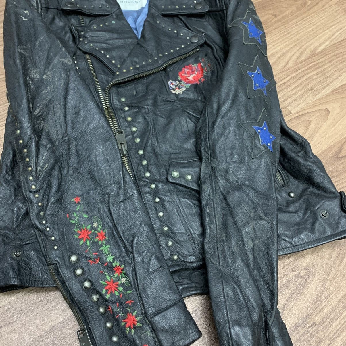 MOUSSY VINTAGE MOUSSY LEATHER JACKET Size S / US 4 / IT 40 - 4 Thumbnail