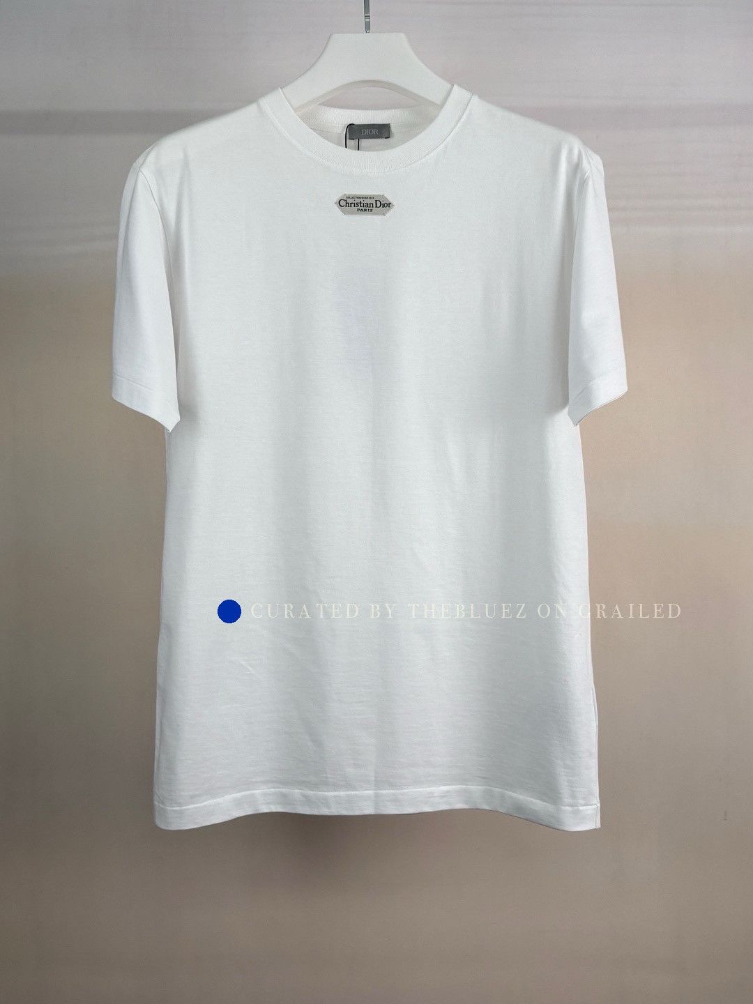 Dior Christian Dior Paris Patch Tee in White Size US XS / EU 42 / 0 - 1 Thumbnail