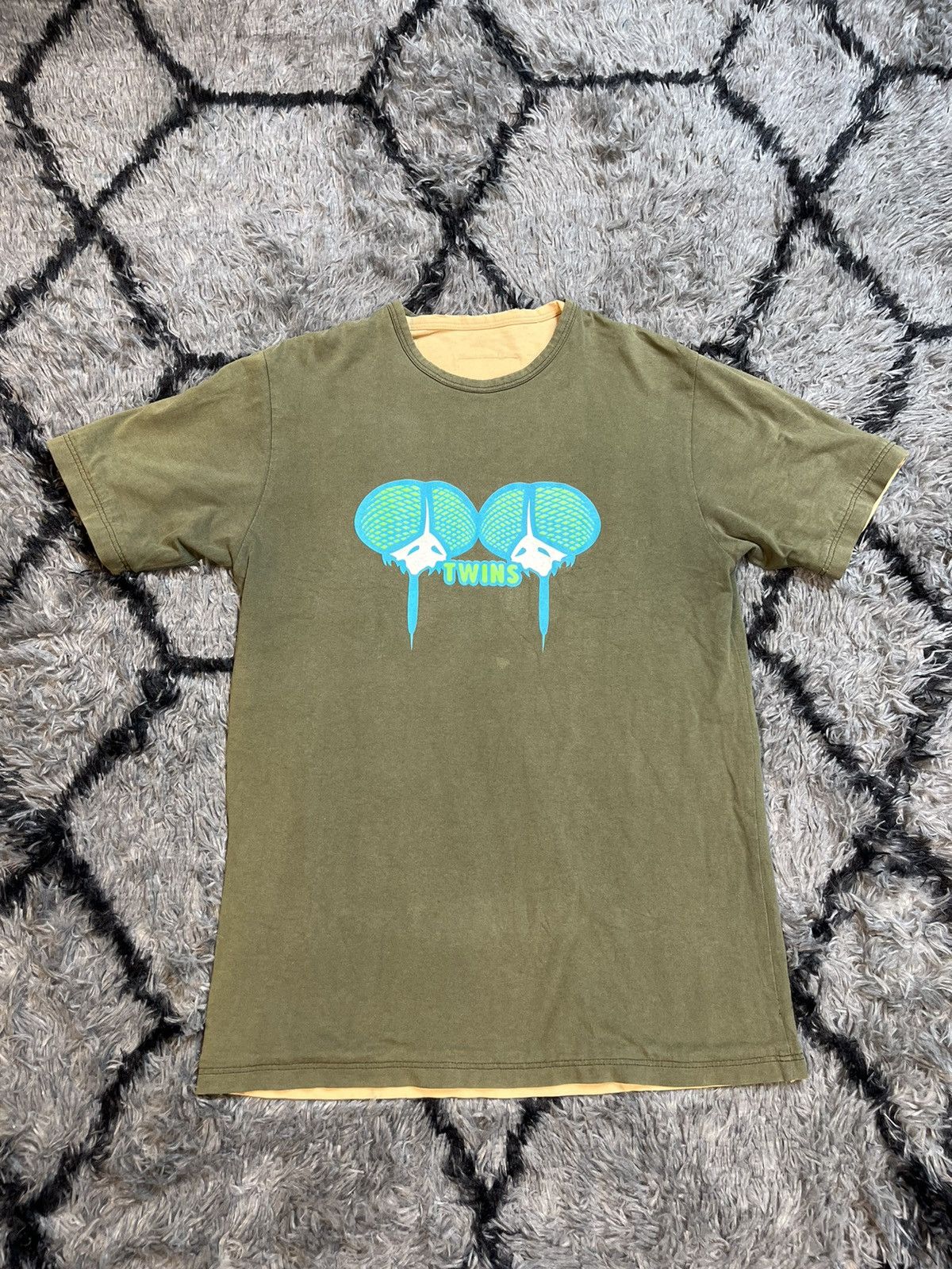 Pre-owned Undercover Aw99-00 Ambivalence Twins Reversible T-shirt | M