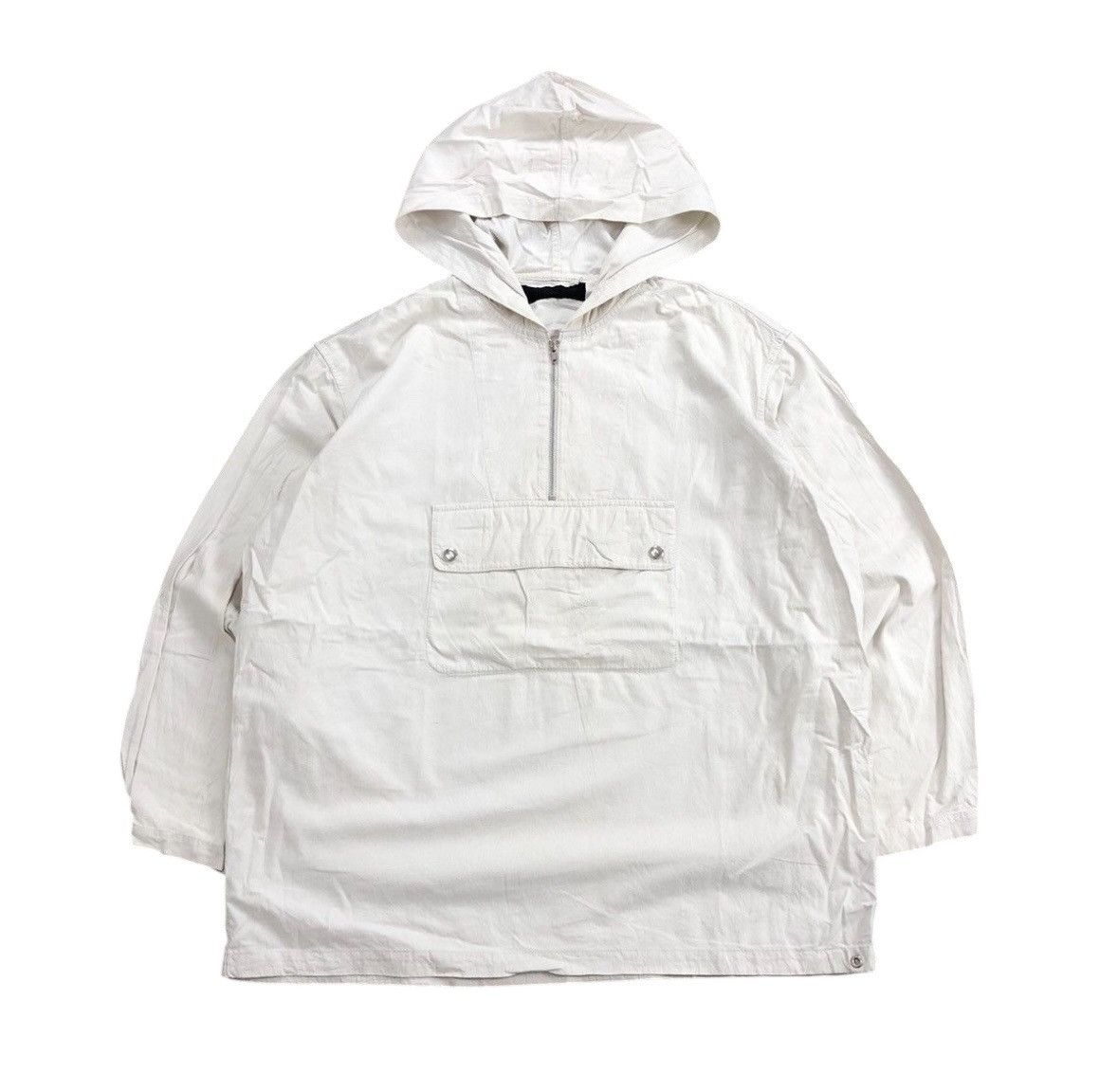 Comme des Garcons 2000s Comme Des Garcons Hoodie Light Jacket BIG POCKET Size US XL / EU 56 / 4 - 1 Thumbnail