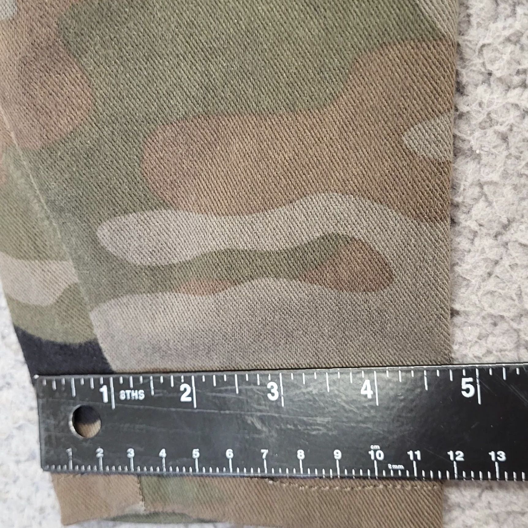 Vintage Time And Tru Jegging Womens Size L (12×14) Pants High-Rise Stretch Camo Pull-On Size 36" / US 14 / IT 50 - 6 Thumbnail
