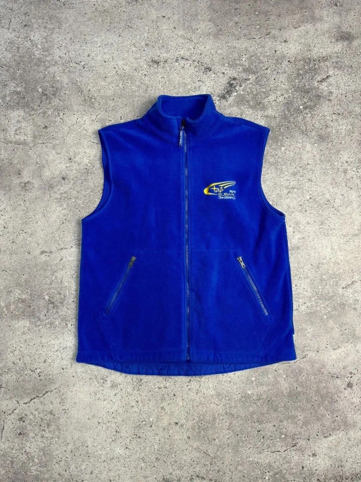 Formula 1 × Vintage vest Subaru bombers sleeveless motorcycles racing Size US L / EU 52-54 / 3 - 11 Thumbnail