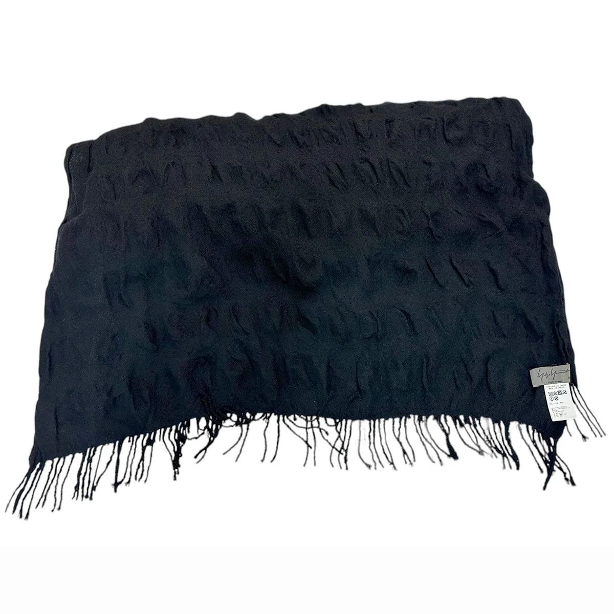 Yohji Yamamoto Yohji Yamamoto pour homme 20AW SHRINK RESIST PLAID MUFFLER Size ONE SIZE - 2 Thumbnail