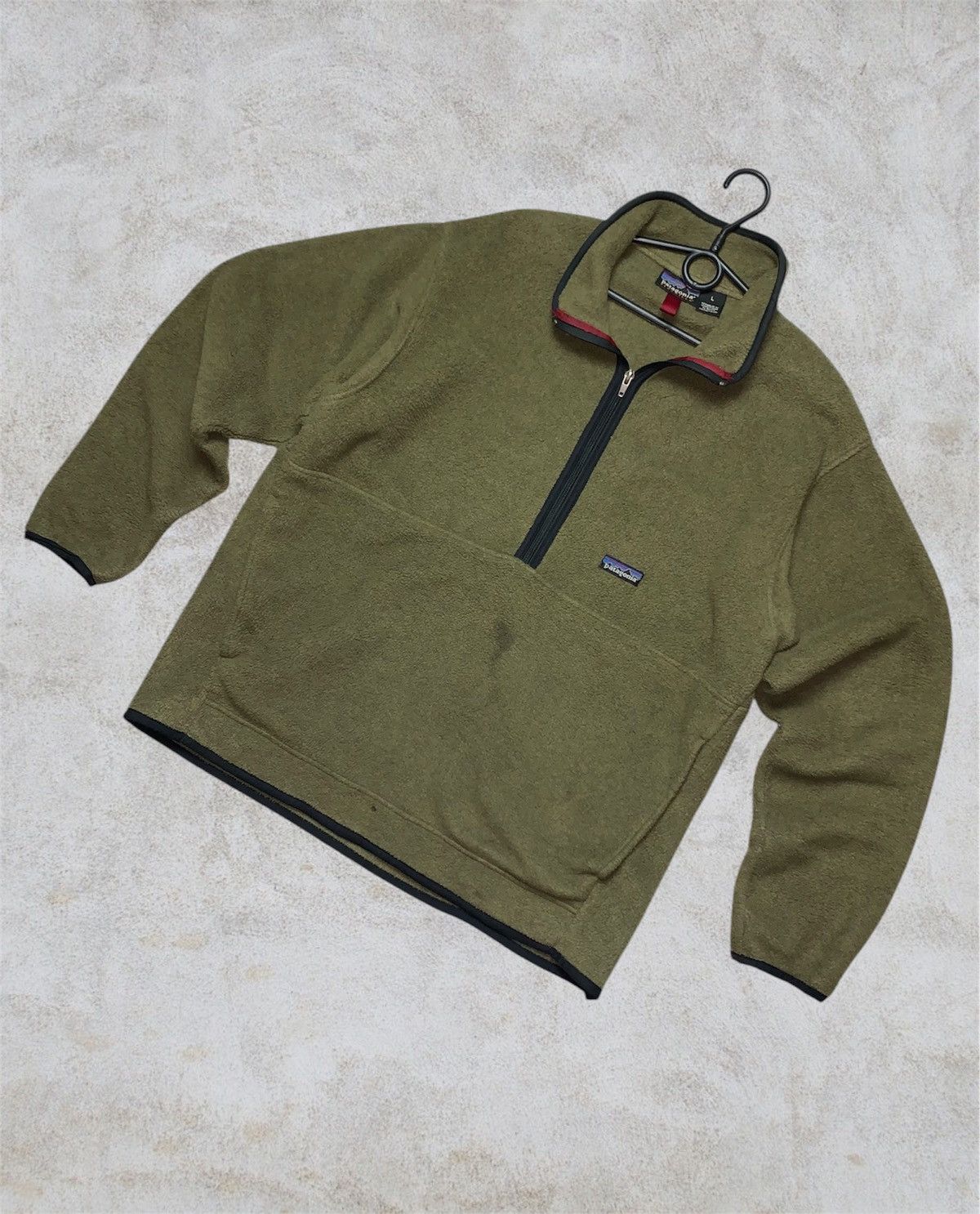 Patagonia × Vintage Patagonia synchilla vintage fleece hoodie gorpkore Size L Size US L / EU 52-54 / 3 - 1 Thumbnail