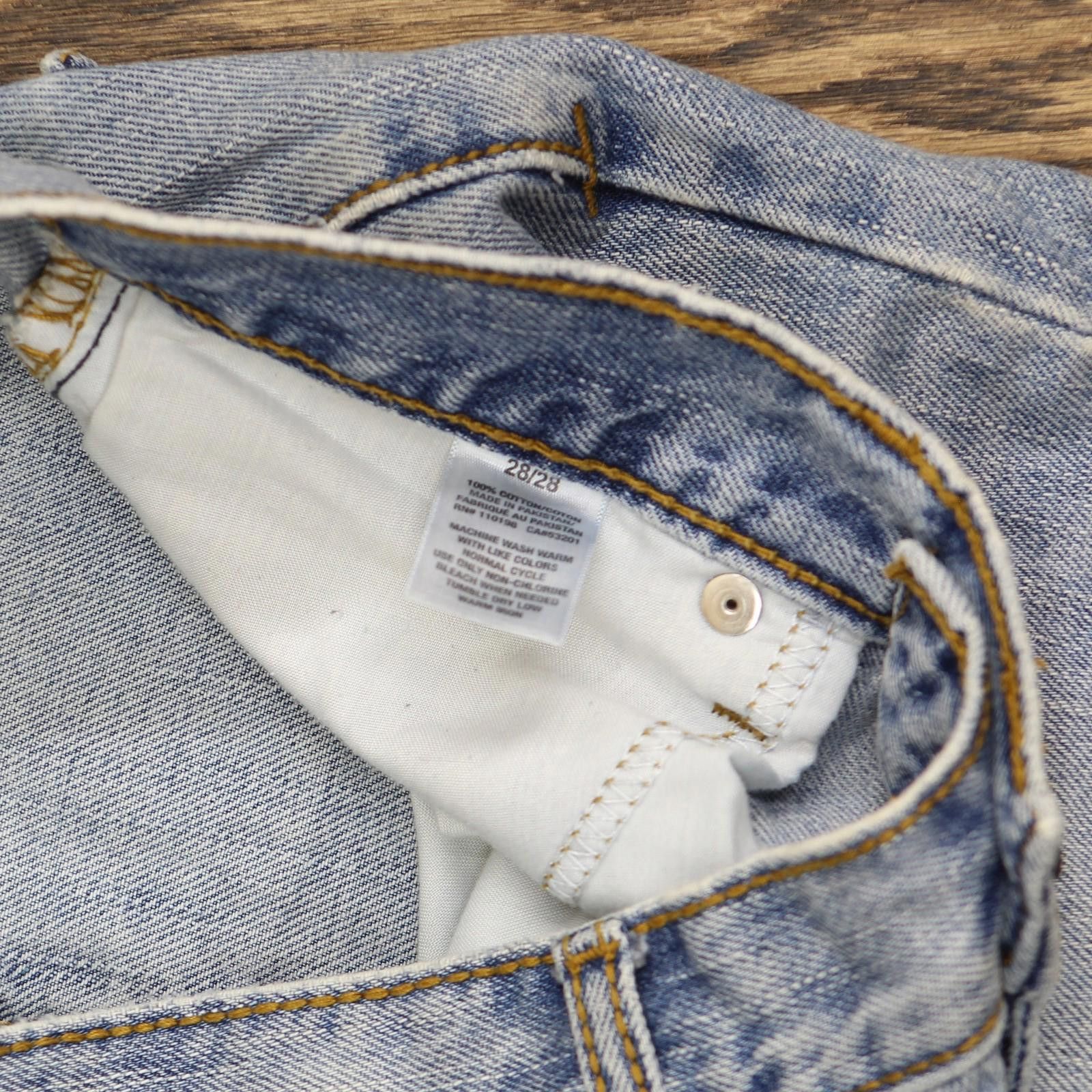 Aeropostale Aeropostale Y2k Essex Straight Leg Jeans Light Blue 28x28 Size US 28 / EU 44 - 6 Thumbnail