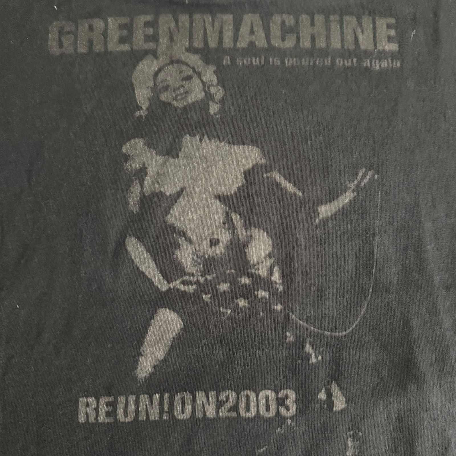 Band Tees GREENMACHiNE Band 2003 Vintage Shirt Size M Japanese Stoner Size US M / EU 48-50 / 2 - 2 Thumbnail