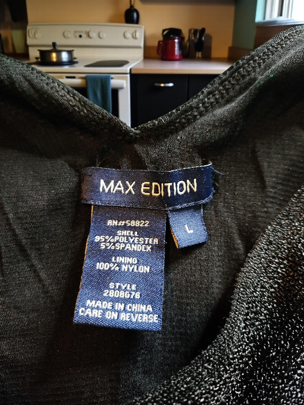 Other Max Edition Black Tiered Ruffle Blouse Size Large Size L / US 10 / IT 46 - 7 Thumbnail