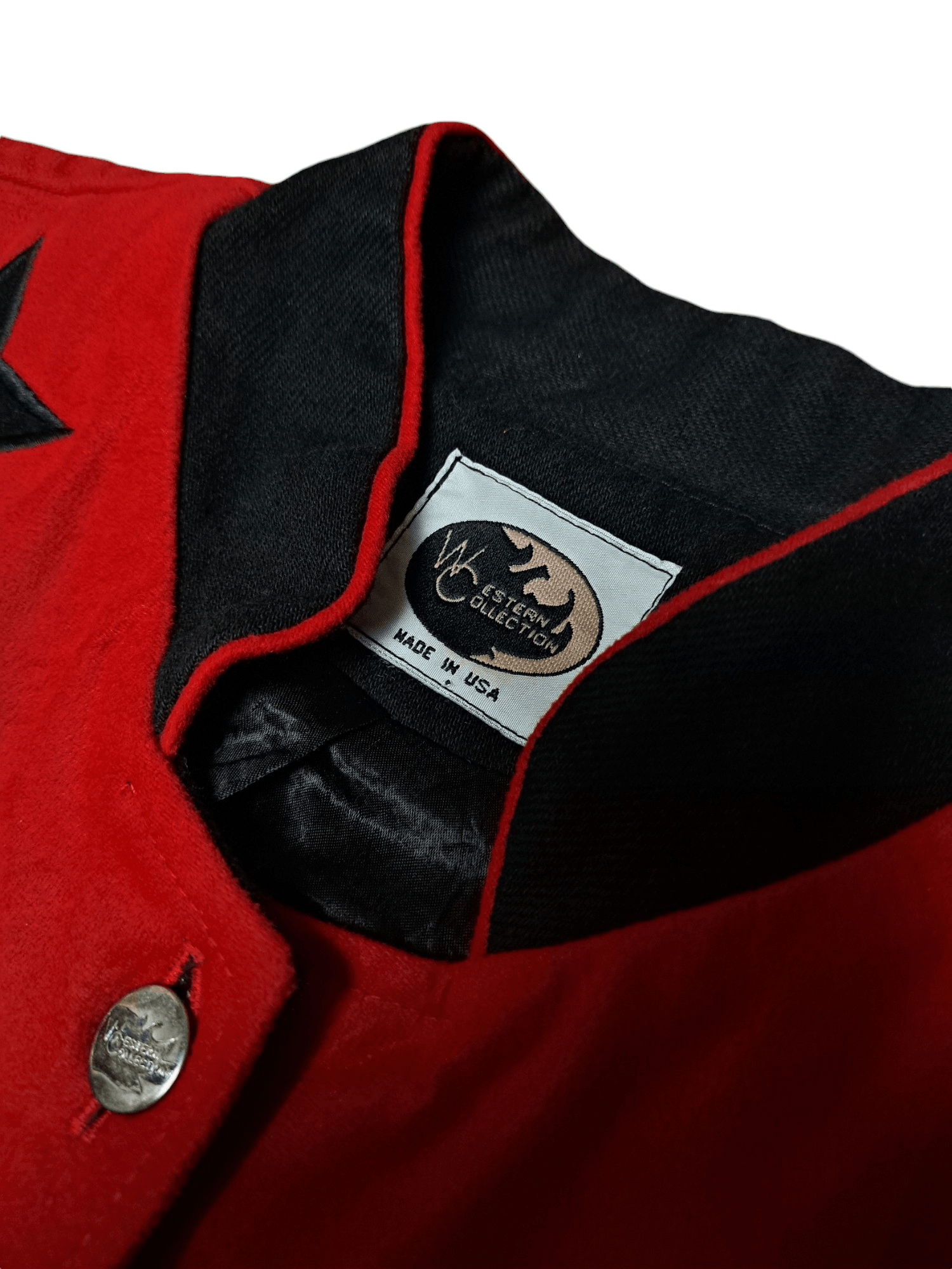 Other vintage 80s black red short rodeo coat jacket size M Size US M / EU 48-50 / 2 - 4 Thumbnail
