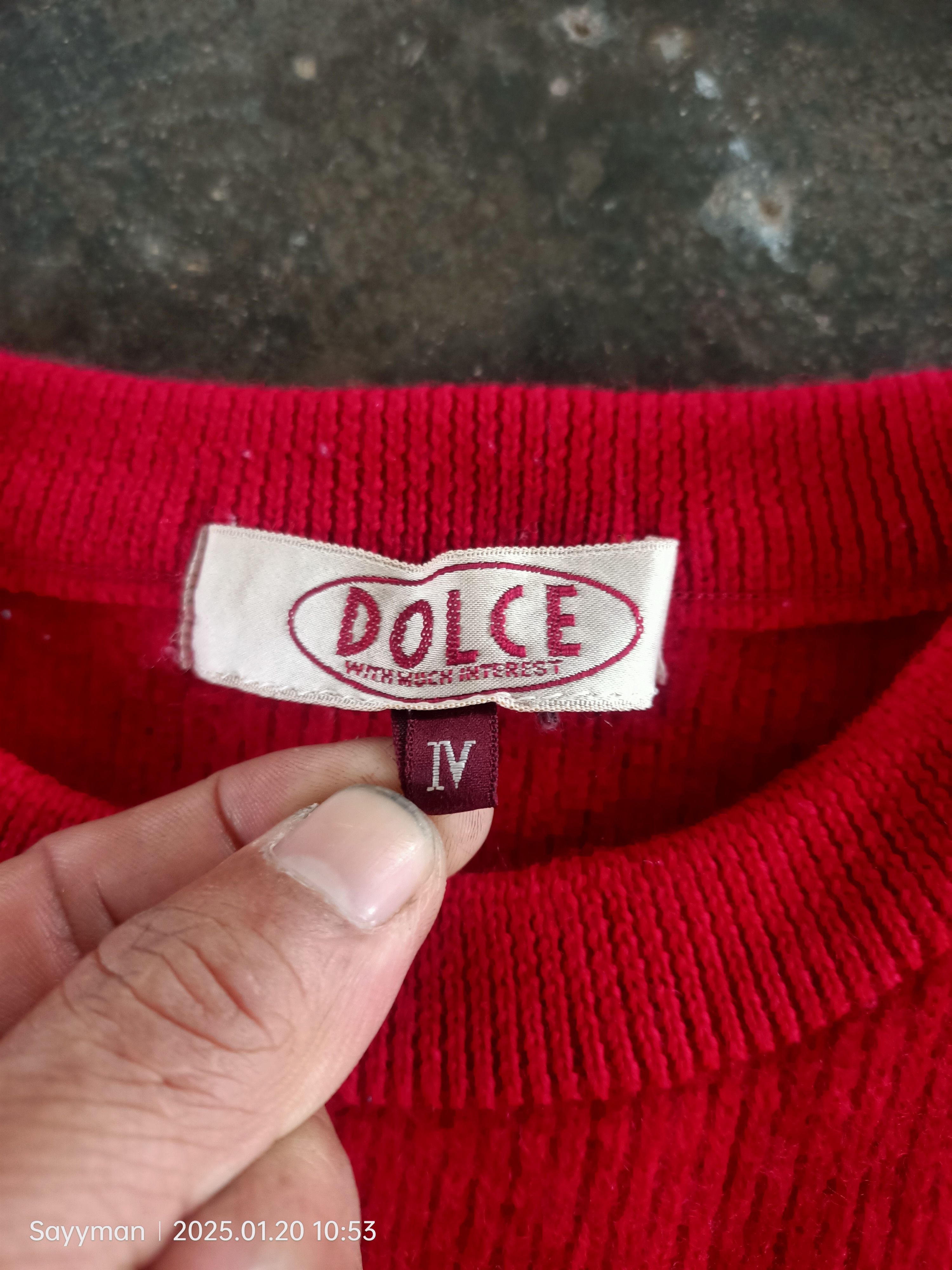 If Six Was Nine × Japanese Brand × Vintage Vintage Dolce Pull Over Knit Size US M / EU 48-50 / 2 - 10 Thumbnail