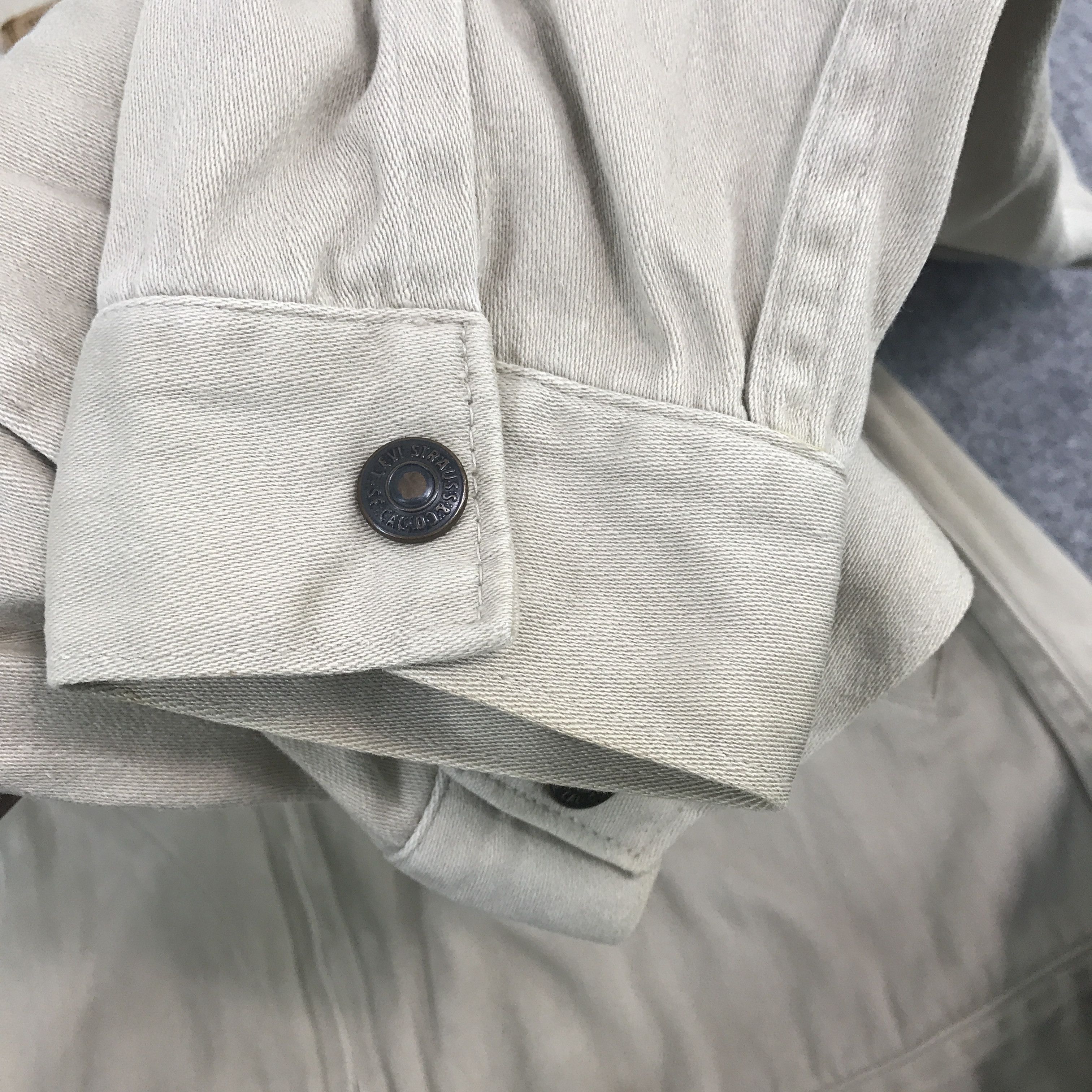 Levi's × Levi's Vintage Clothing Vintage Levis Oren Tag zipper khaki Jacket Size US L / EU 52-54 / 3 - 7 Thumbnail