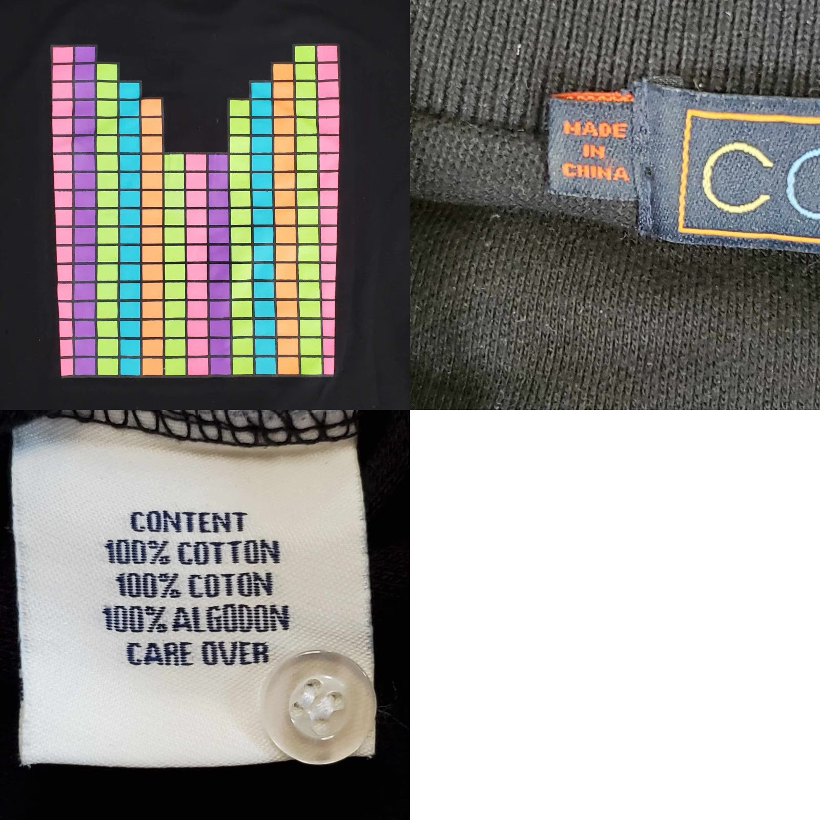 Coogi COOGI Polo Shirt Men 3XL Colorblock Graphic 90s Y2k Streetwear Hip Hop Multicolor Cotton Knit Short Sleeve Collared Logo All Seasons Easy Care Size US XXL / EU 58 / 5 - 8 Thumbnail