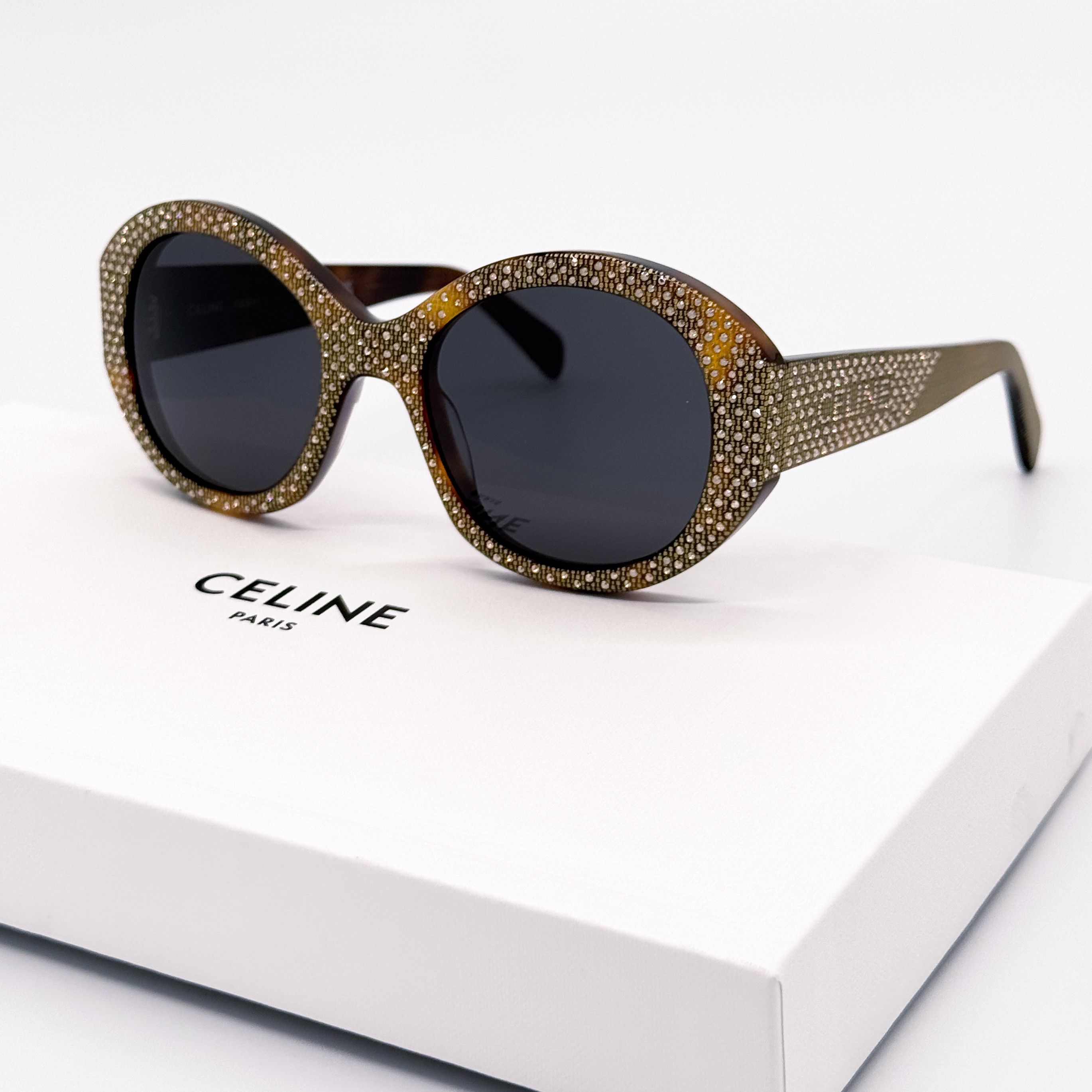 Celine NEW CELINE CL4240IS 53A HAVANA WOMEN SUNGLASSES CELINE Size ONE SIZE - 1 Thumbnail