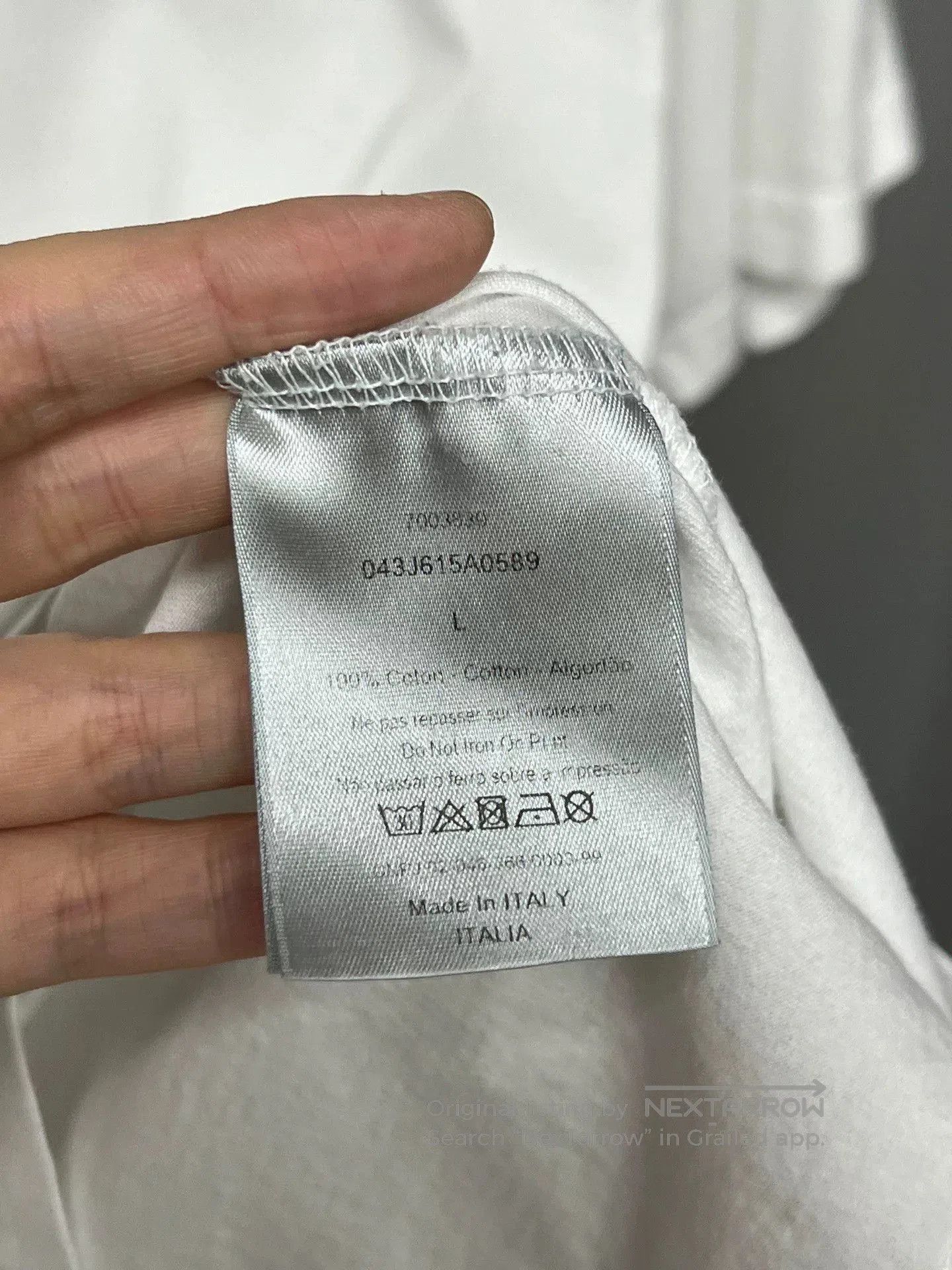 Dior Dior Short Sleeve T-Shirt in White. Size US L / EU 52-54 / 3 - 3 Thumbnail