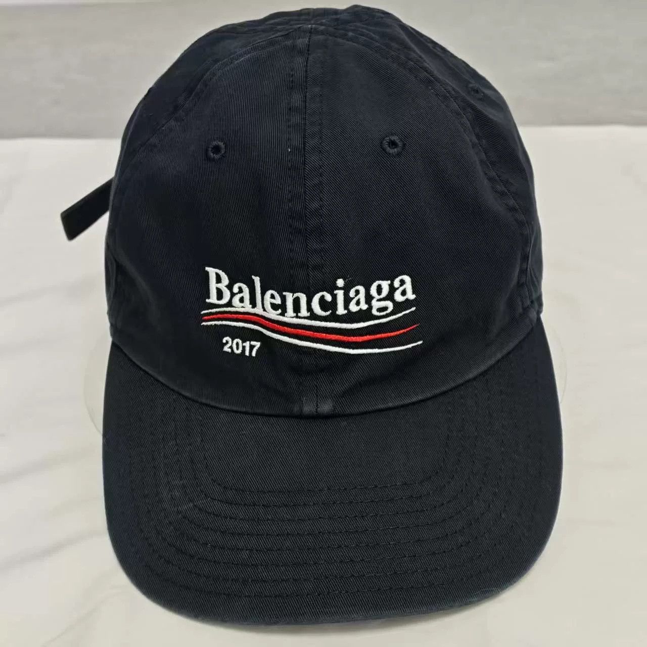 Balenciaga Balenciaga 2017 Black Baseball Cap Size ONE SIZE - 1 Thumbnail
