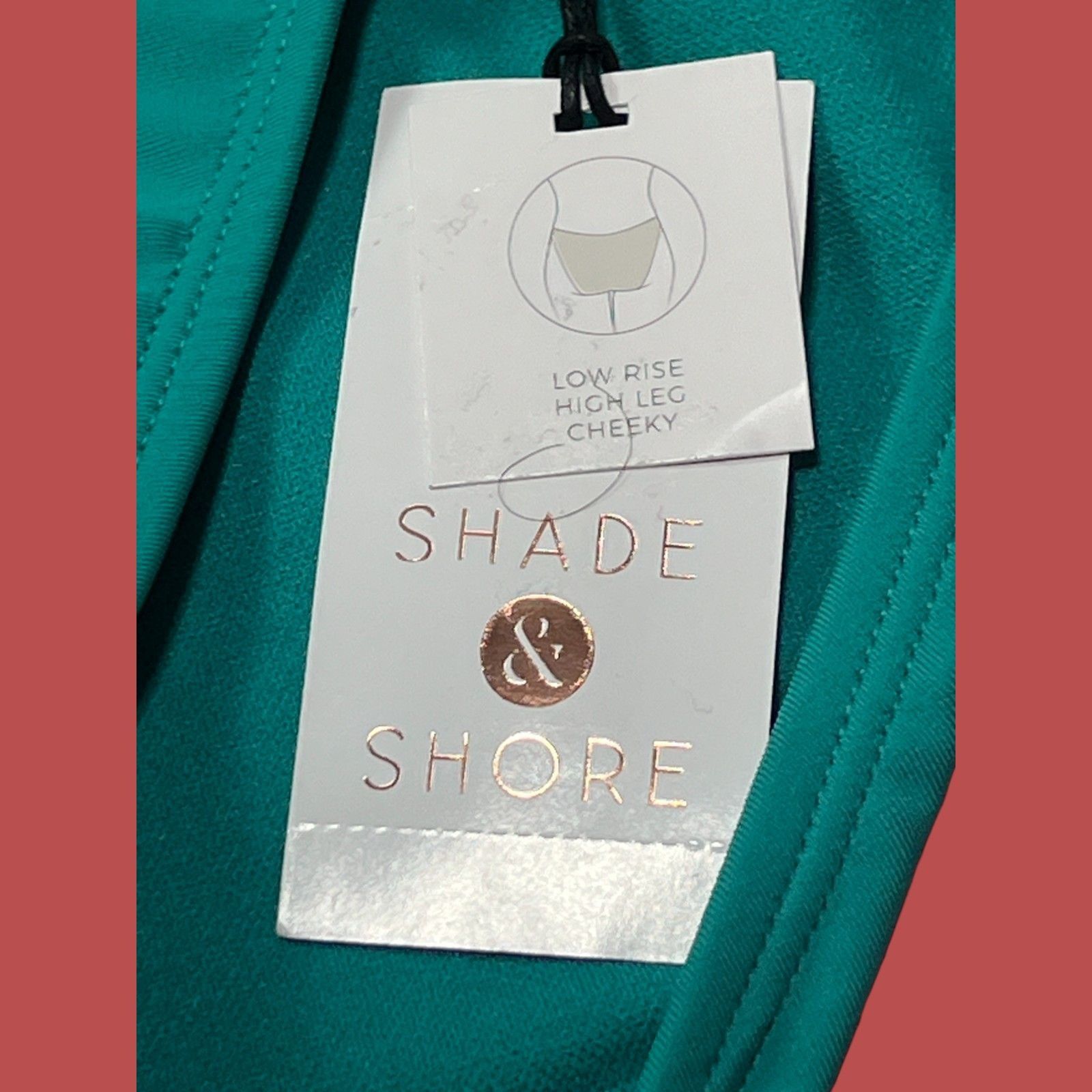 Other Shade & Shore - Women's Ring Detail Bikini Bottom - Green - Size ONE SIZE - 9 Thumbnail