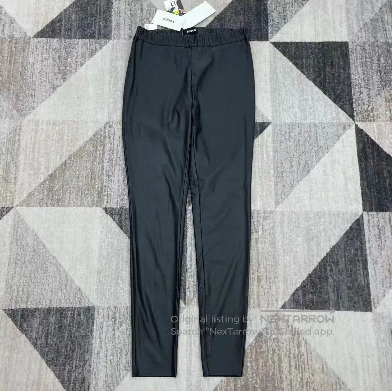 Zucca Zucca Japan Distressed Leather Leggings. Size 26" / US 2 / IT 38 - 1 Thumbnail