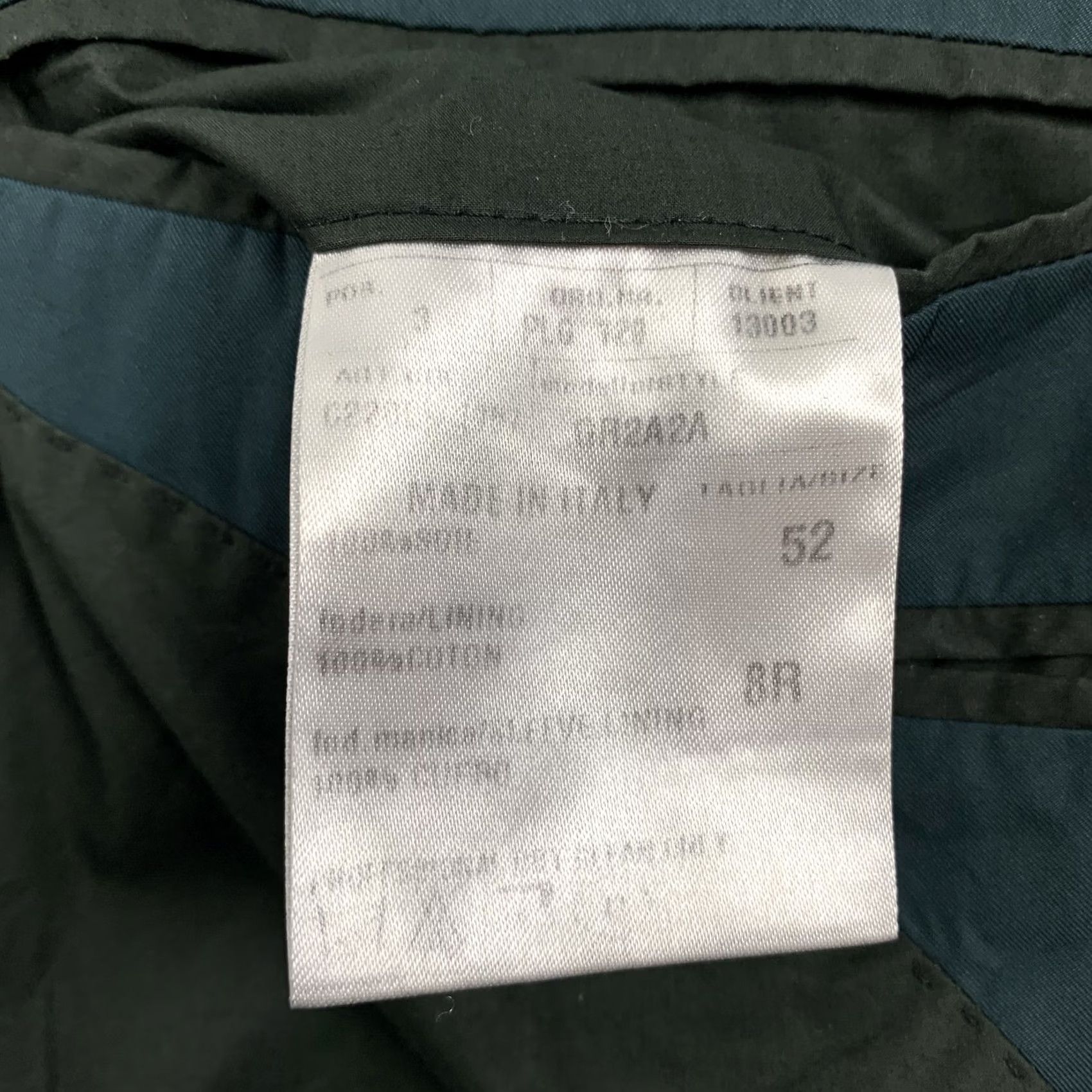 Lanvin LANVIN Sport Coat Size 42 Regular Emerald Wrinkled Silk Notch Lapel Size US XS / EU 42 / 0 - 5 Thumbnail