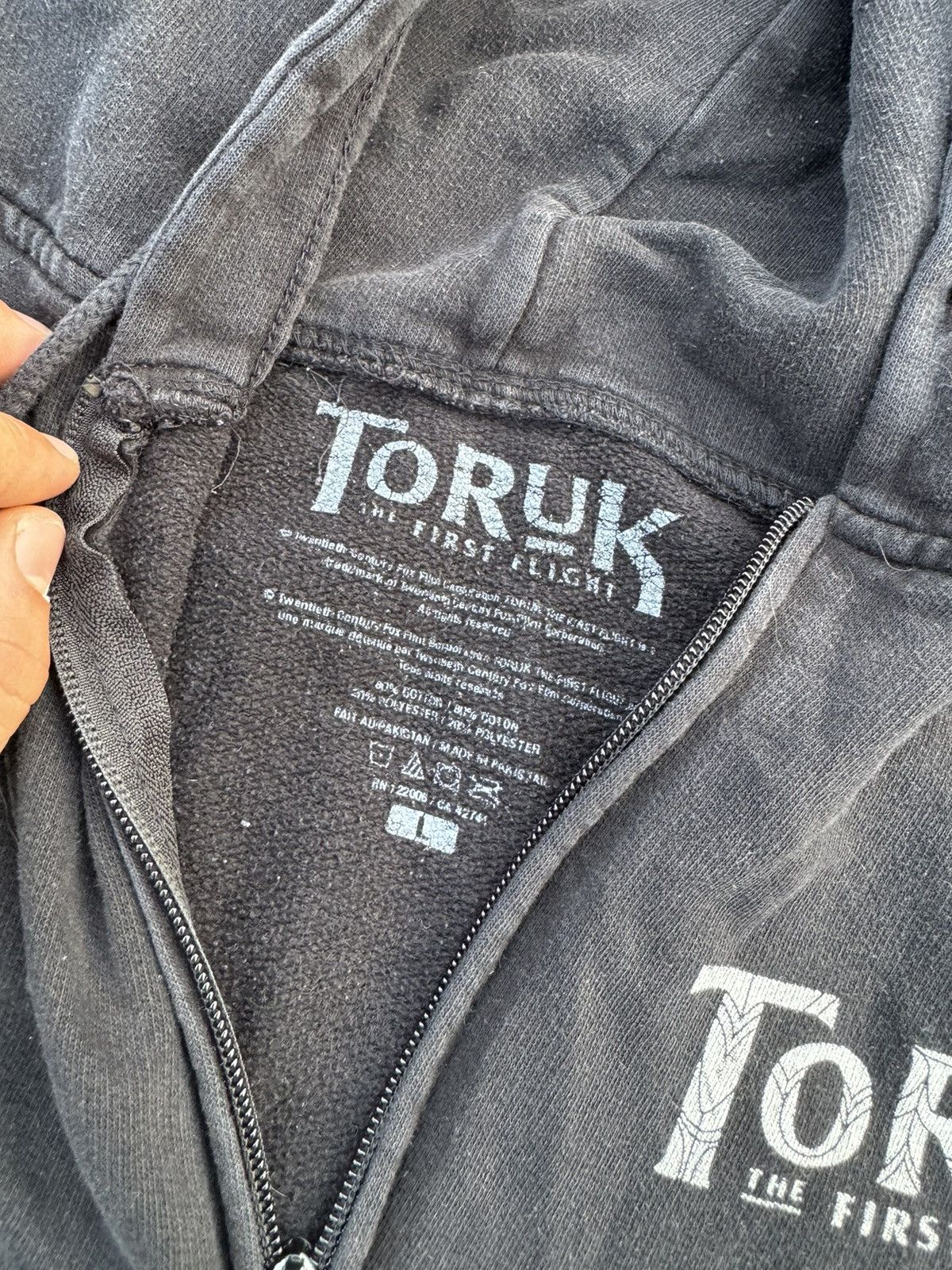 Japanese Brand Toruk The First Flight Opium Bird Zip Up Hoodie Size US S / EU 44-46 / 1 - 4 Thumbnail