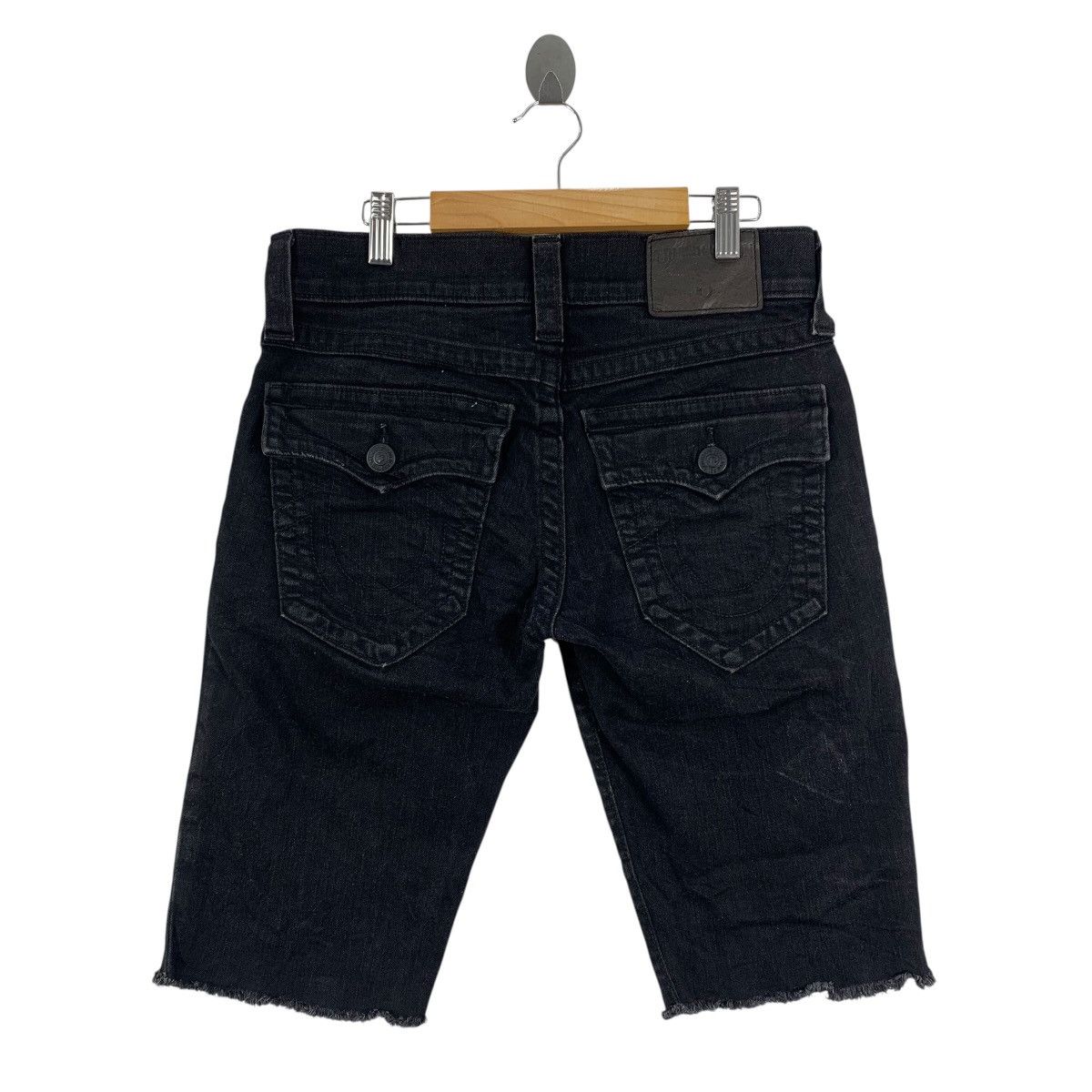 Japanese Brand TRUE RELIGION Japanese Made in USA Denim Jeans Short Pants Size US 28 / EU 44 - 1 Thumbnail