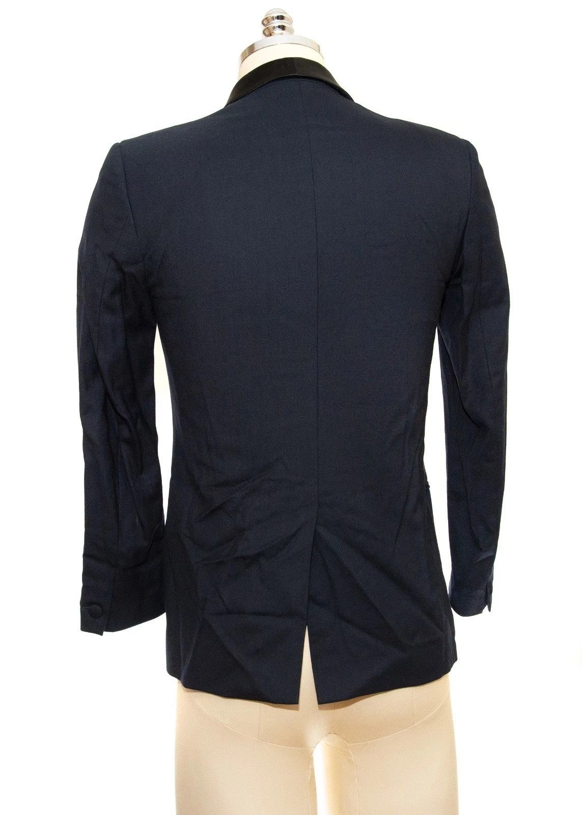 Maison Margiela Maison Margiela Dark Blue Wool Blazer Size 46R - 2 Thumbnail