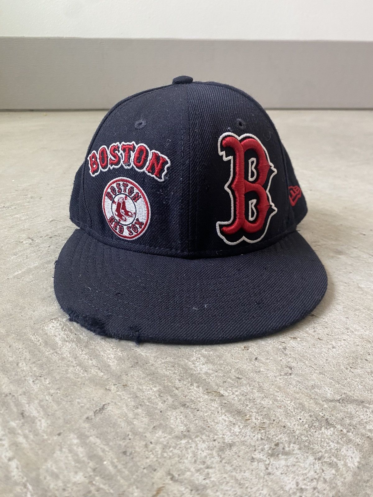 New Era New Era MLB Boston Red Sox Fitted Cap(7 1/4) Size ONE SIZE - 1 Thumbnail