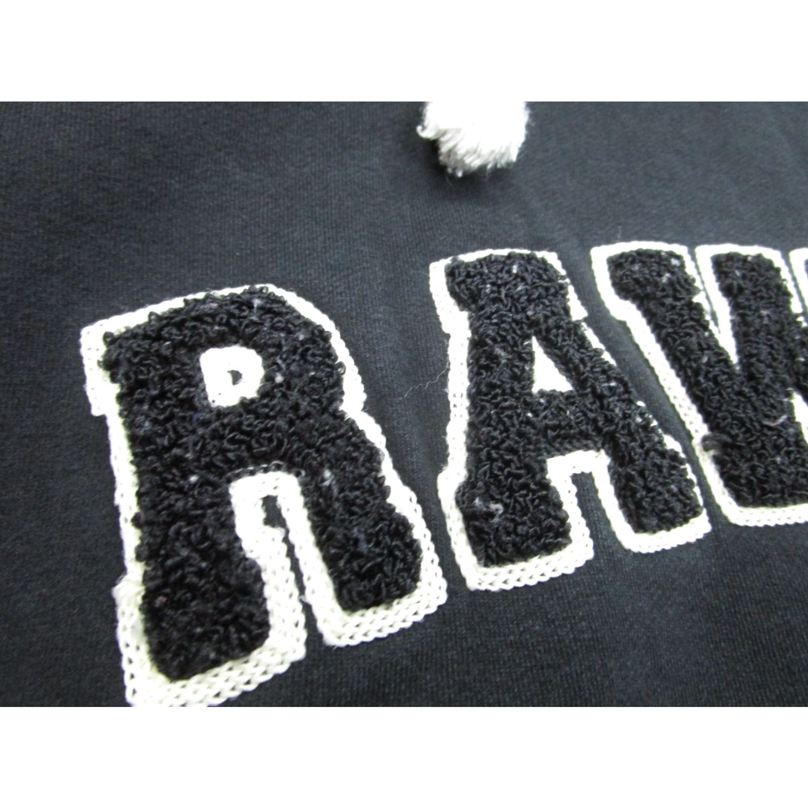 Vintage VINTAGE Raw Gear Hoodie Men Small Black Oversized Pullover Sweatshirt Fleece Logo Size US S / EU 44-46 / 1 - 3 Thumbnail