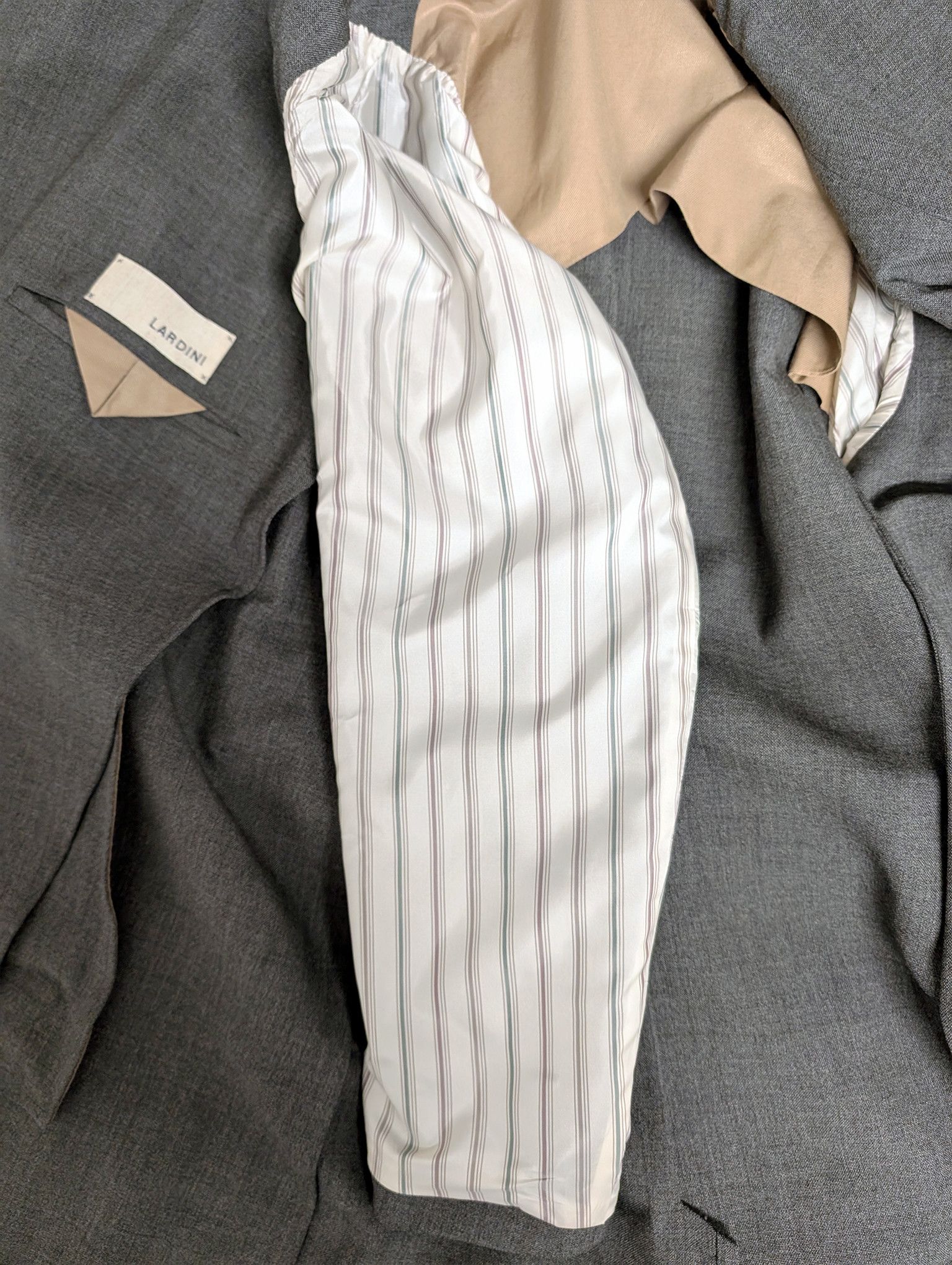 Lardini Mohair Wool Double-Breasted Trench Coat Size US M / EU 48-50 / 2 - 9 Thumbnail