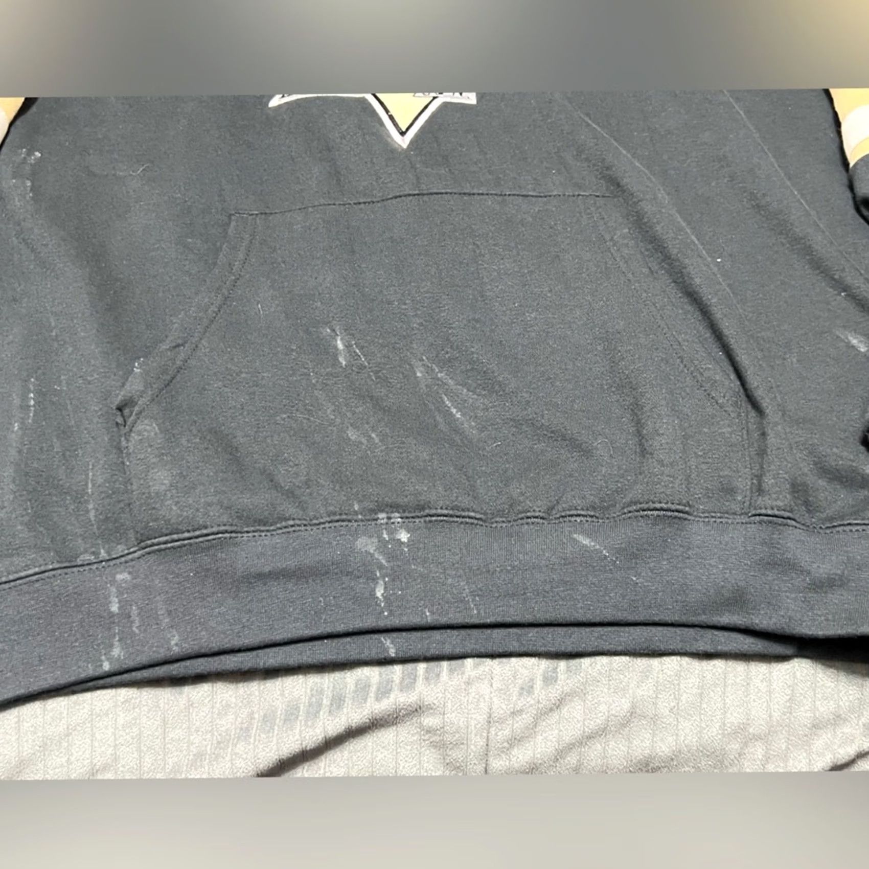 Logo 7 VINTAGE Majestic Shirt Mens L Black Pittsburgh Penguins Adult Sweatshirt Hoodie Embroidered Logo Size US L / EU 52-54 / 3 - 7 Thumbnail