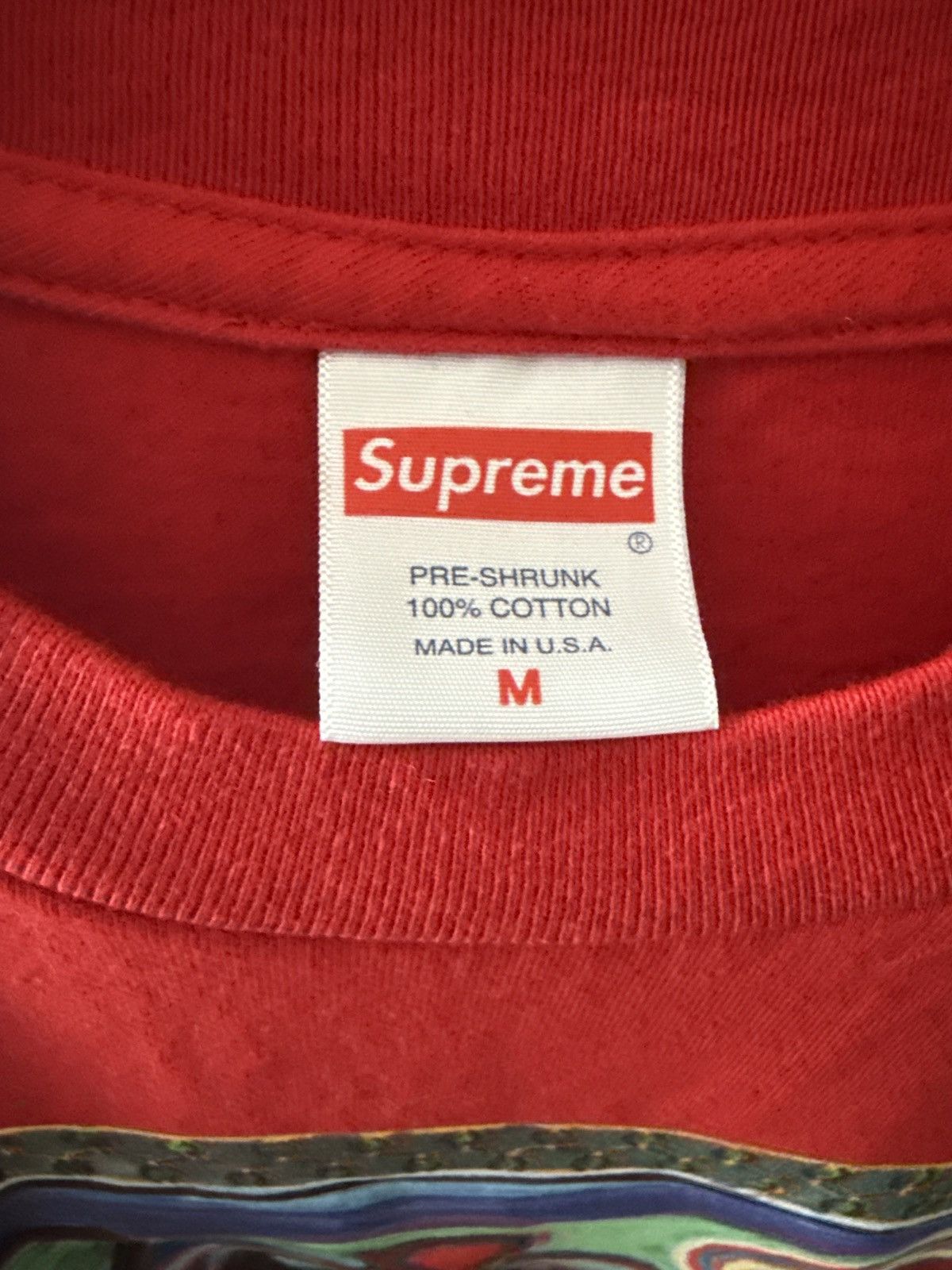 Supreme Supreme Reaper SS19 tee in Red size Medium Size US M / EU 48-50 / 2 - 3 Thumbnail