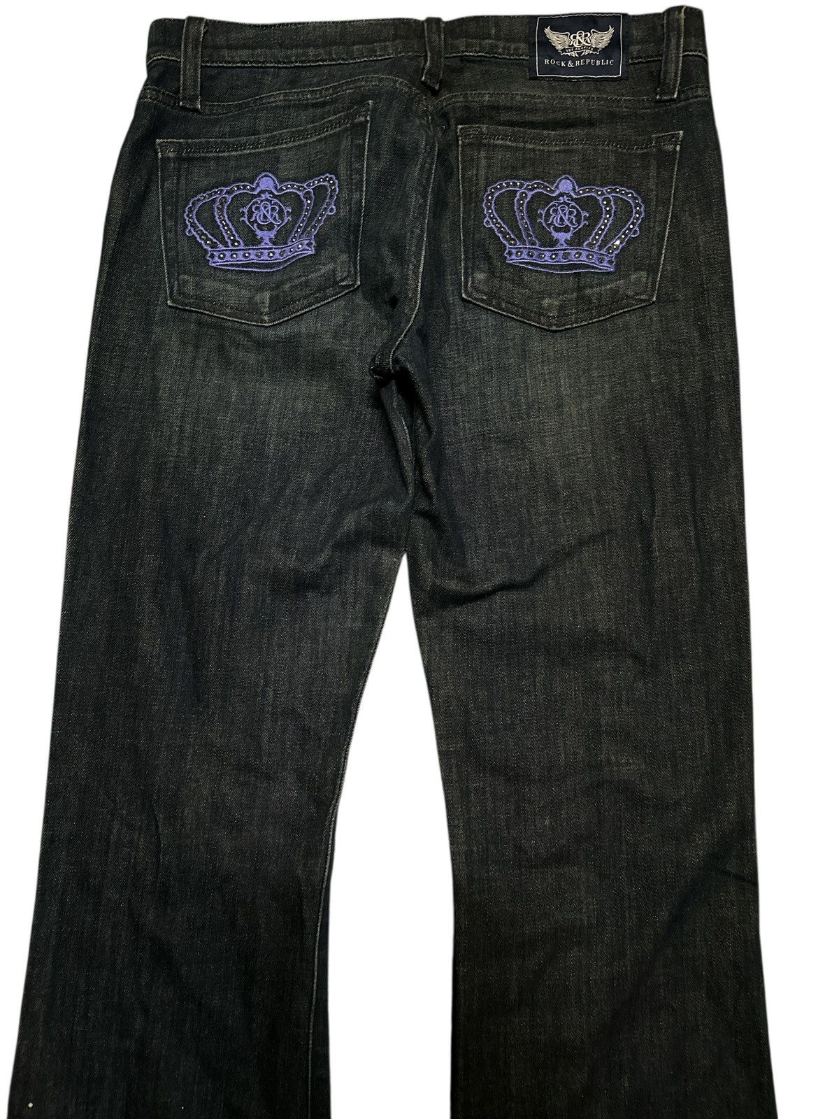 Rock & Republic Vintage Y2k Flare Rock& Republic 31x44 Size US 31 - 7 Thumbnail